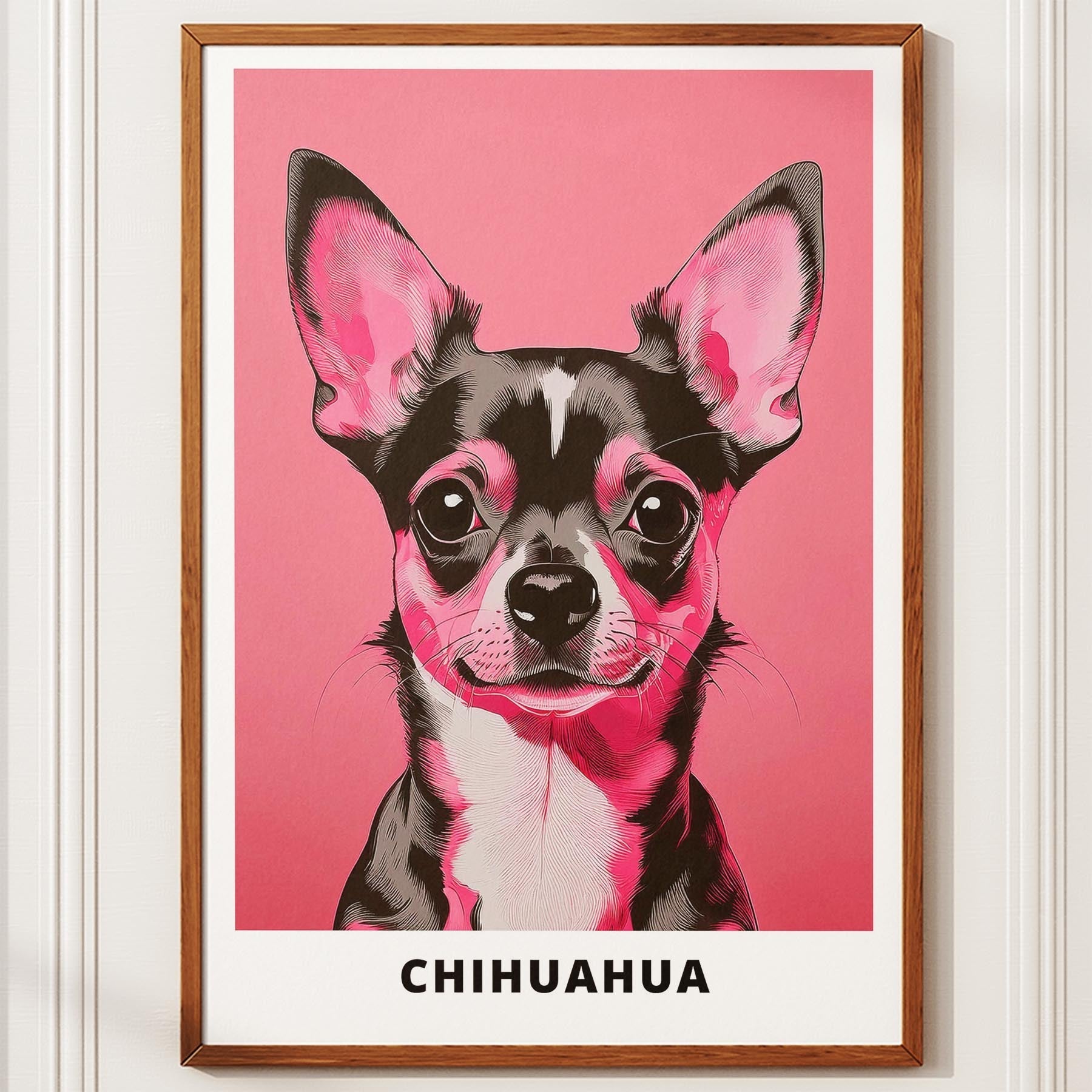 Chihuahua Pink and Black Dog Series 1 image 10