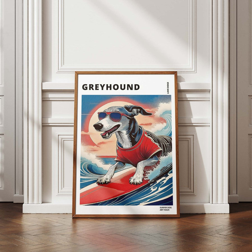 Grey Hound Hokosai Surfer Dogs 1 image 4