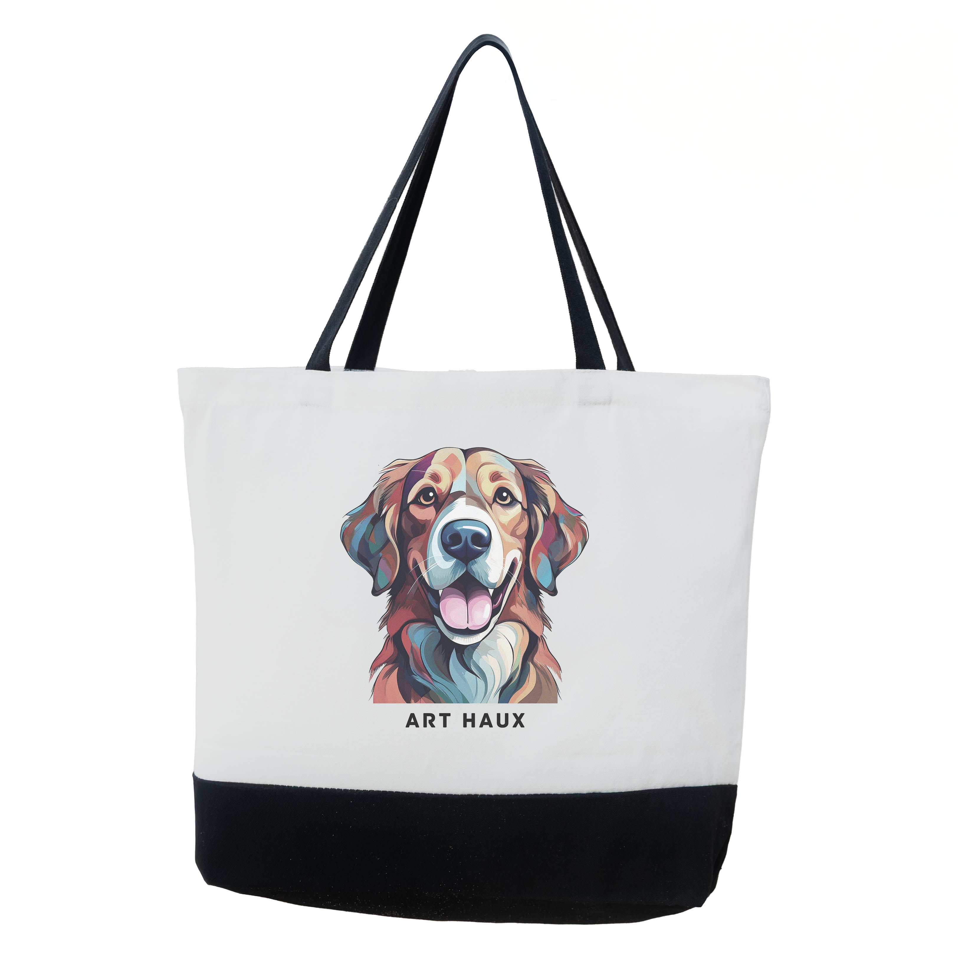 Golden Retriever Chic Graphic Art Bag image 0