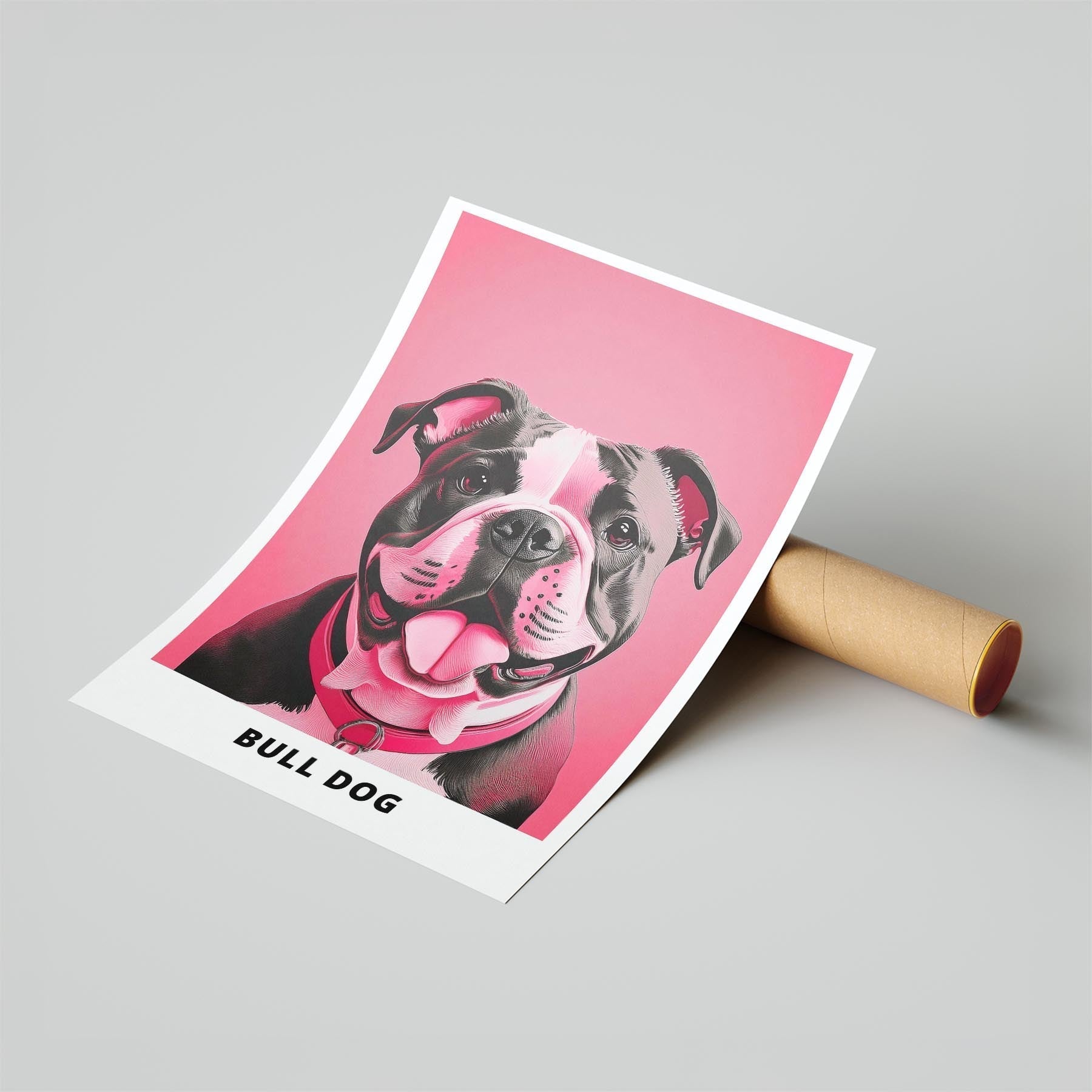 Bulldog Pink and Black Dog Series 2 image 6