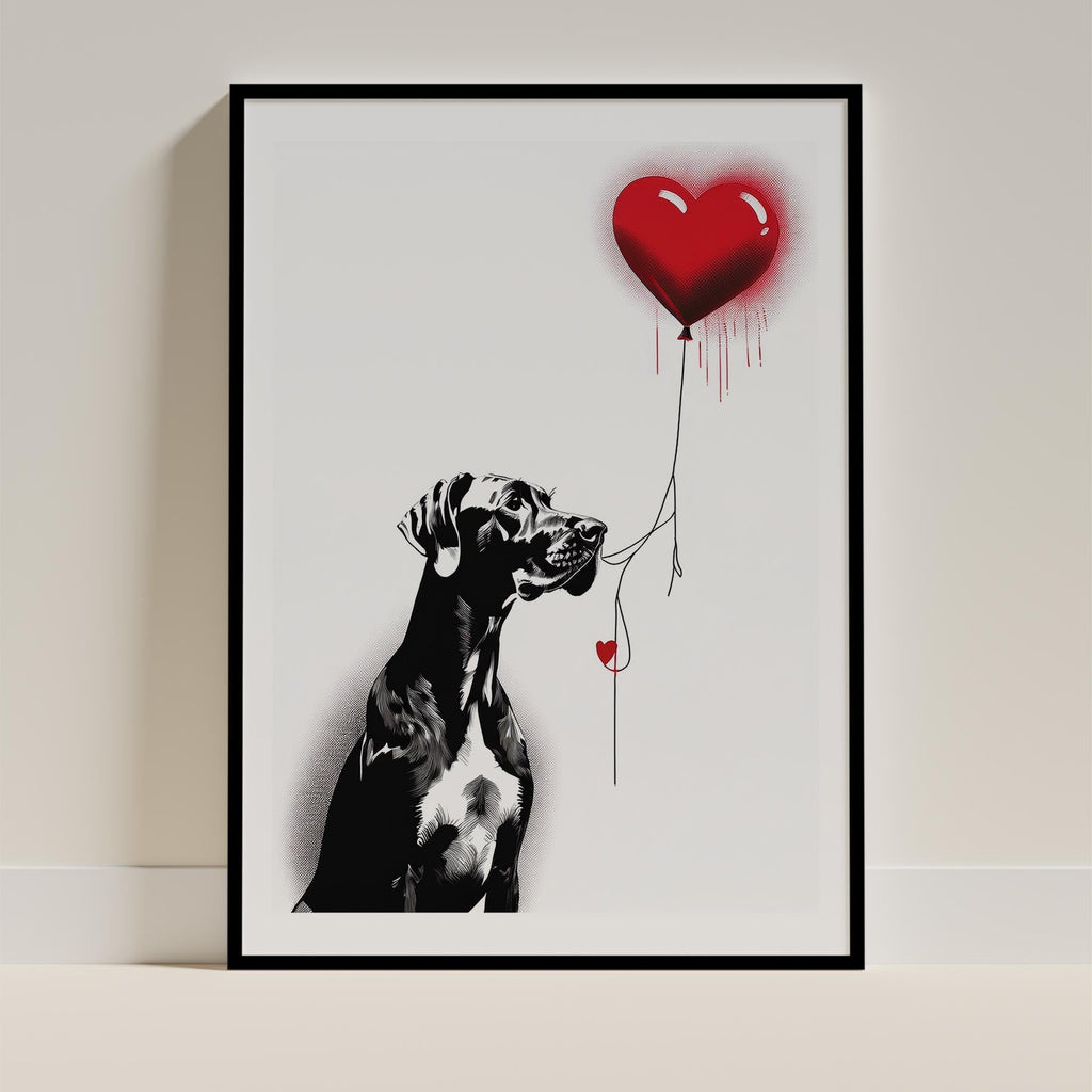 Great Dane DOGSY Series inspired by the Art of Banksy image 0