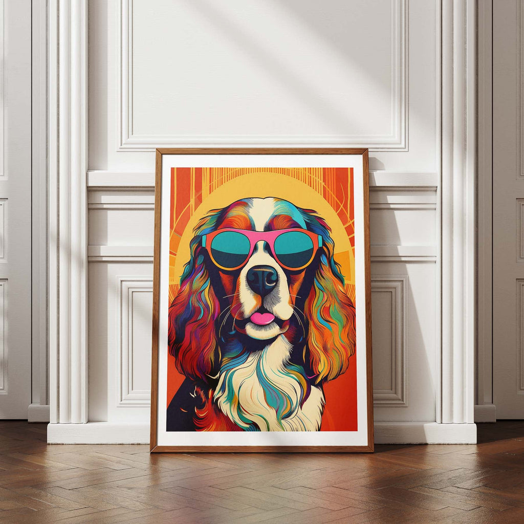 Cavalier King Charles Spaniel In Colourful Sunnies 1 image 4