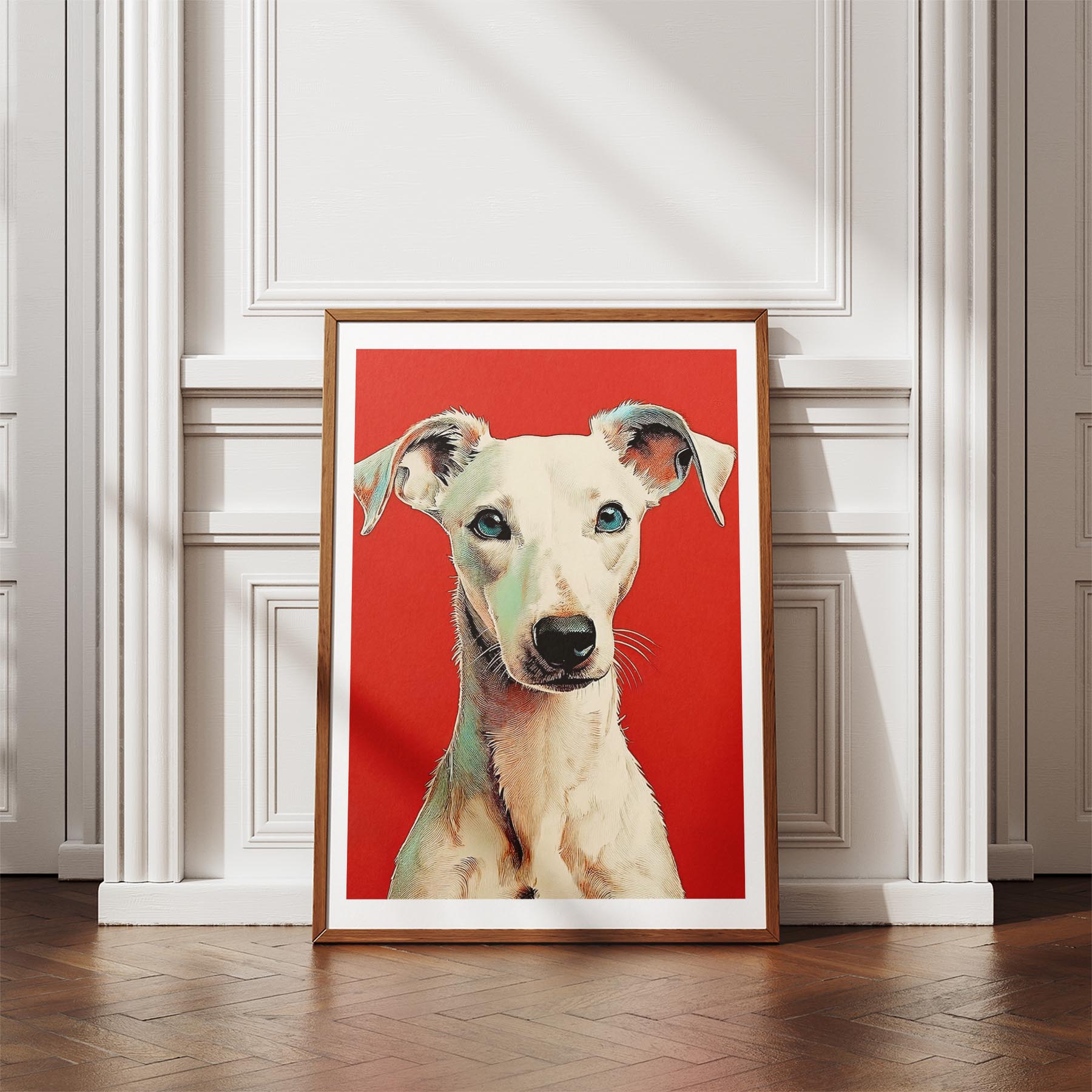 Whippet Red Dog Series image 4