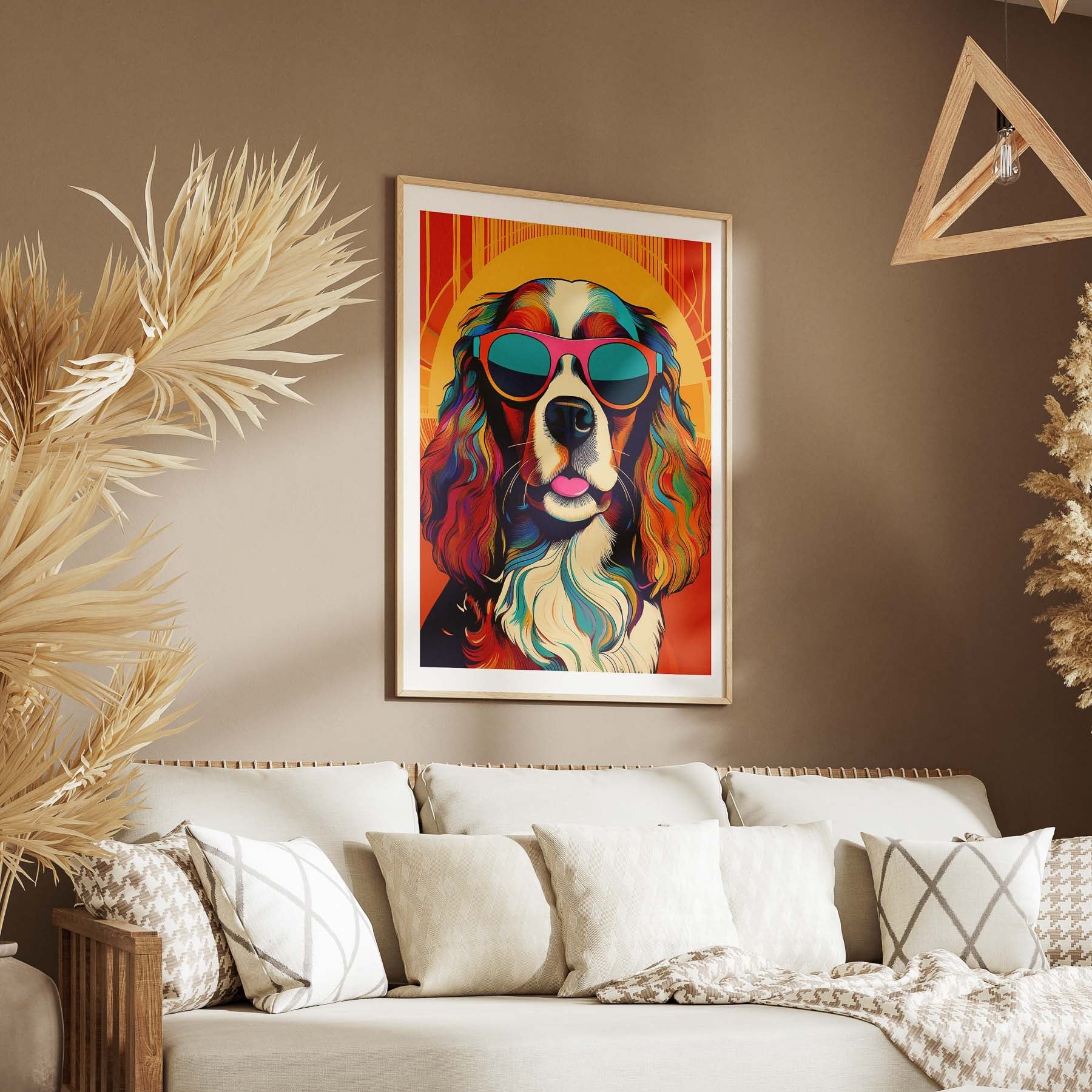 Cavalier King Charles Spaniel In Colourful Sunnies 1 image 5