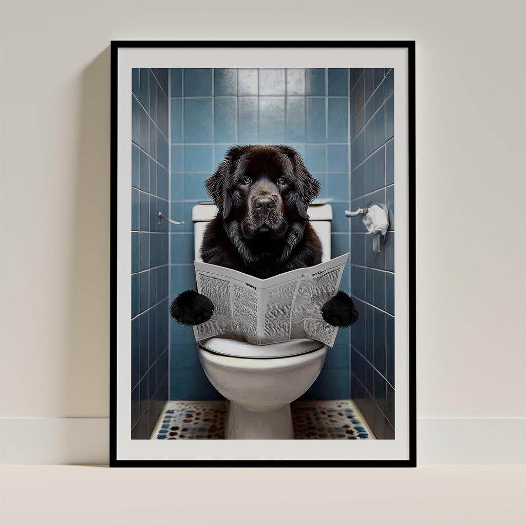 Newfoundland Toilet Humour Dog Series 2 image 0