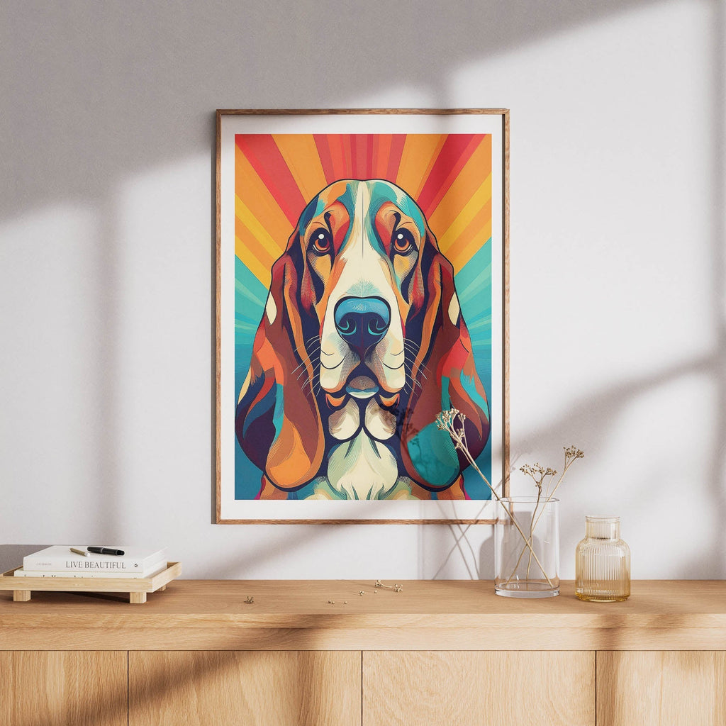 Basset Hound Colour Graphics 4 image 8