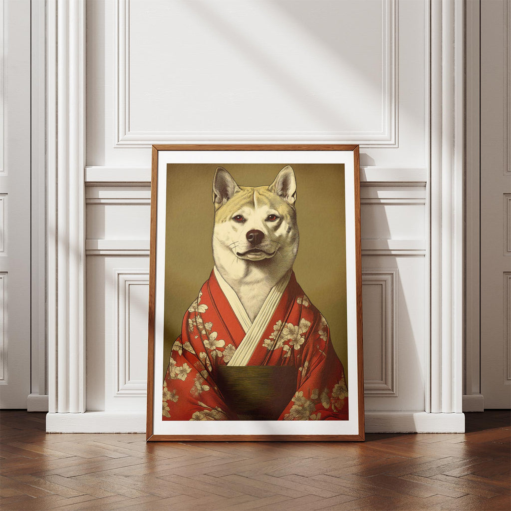 Akita Inu Japanse Kimono Dog Series image 4