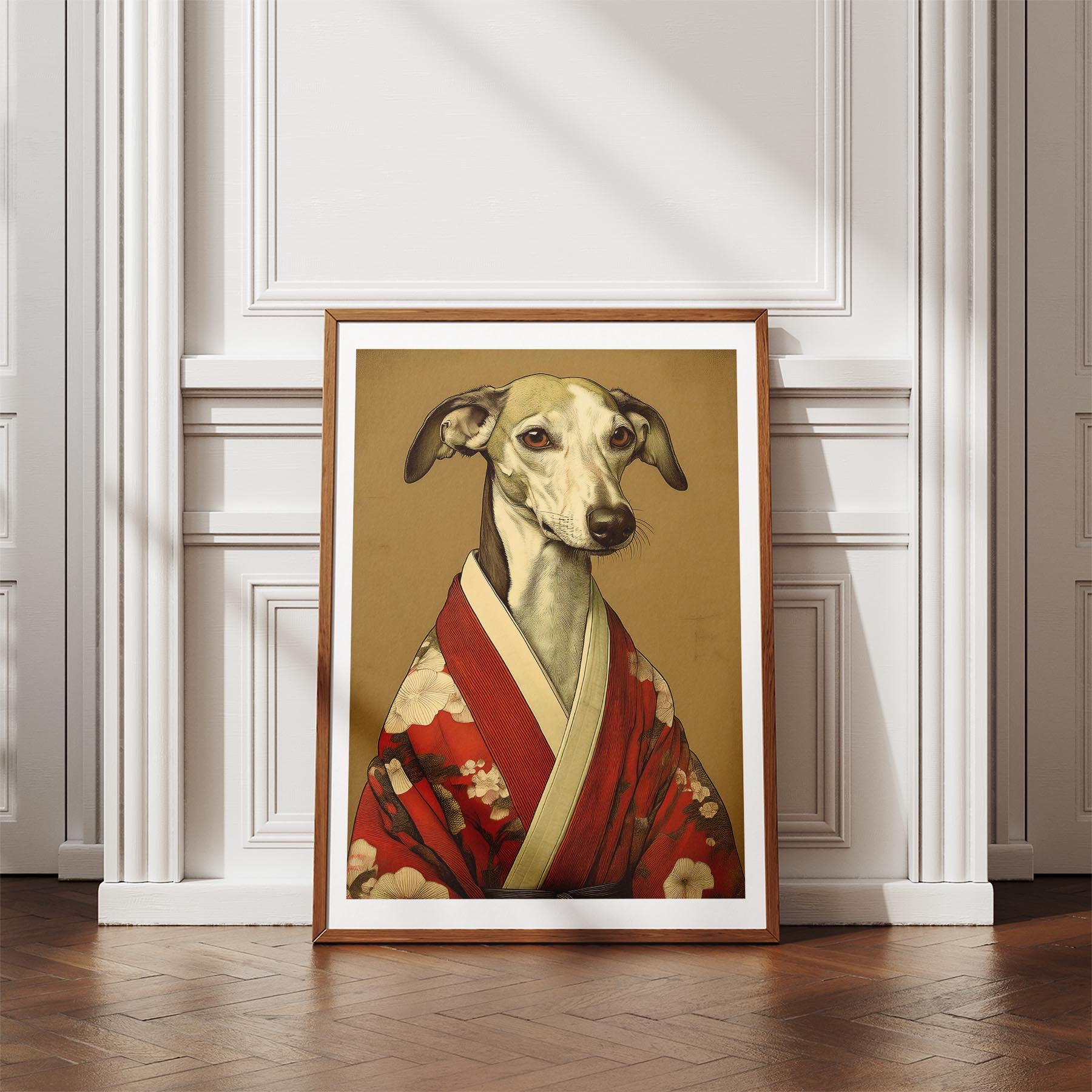 Greyhound Japanse Kimono Dog Series image 4