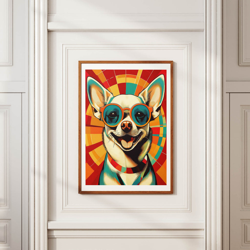 Chihuahua In Colourful Sunnies 1 image 2