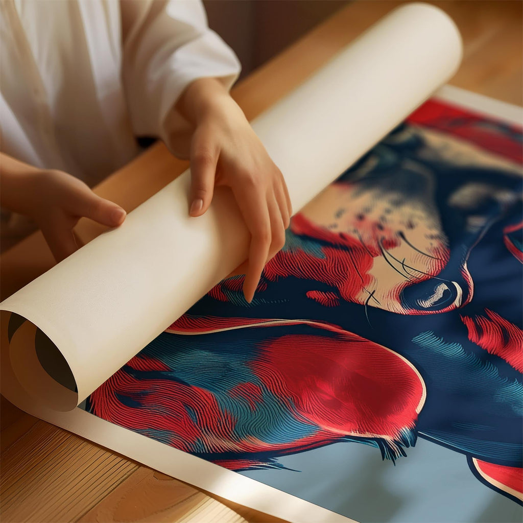 Irish Setter LOVE Series Inspired by the Obama Poster image 1