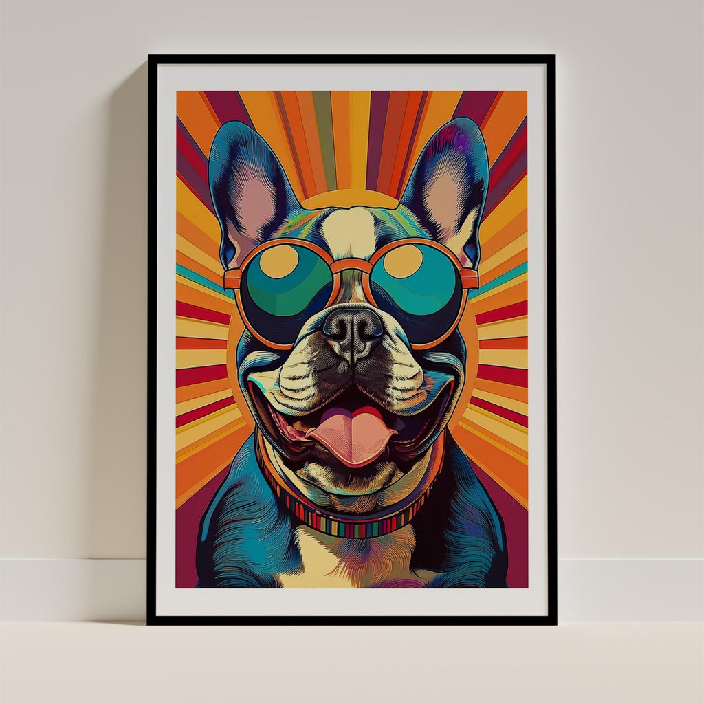 French Bull Dog In Colourful Sunnies 8 image 12