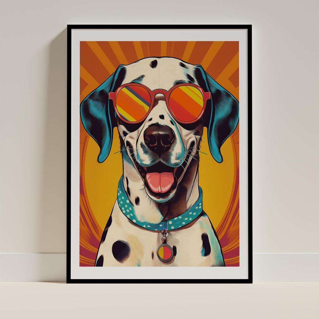 Dalmation Dog In Colourful Sunnies 7 image 12