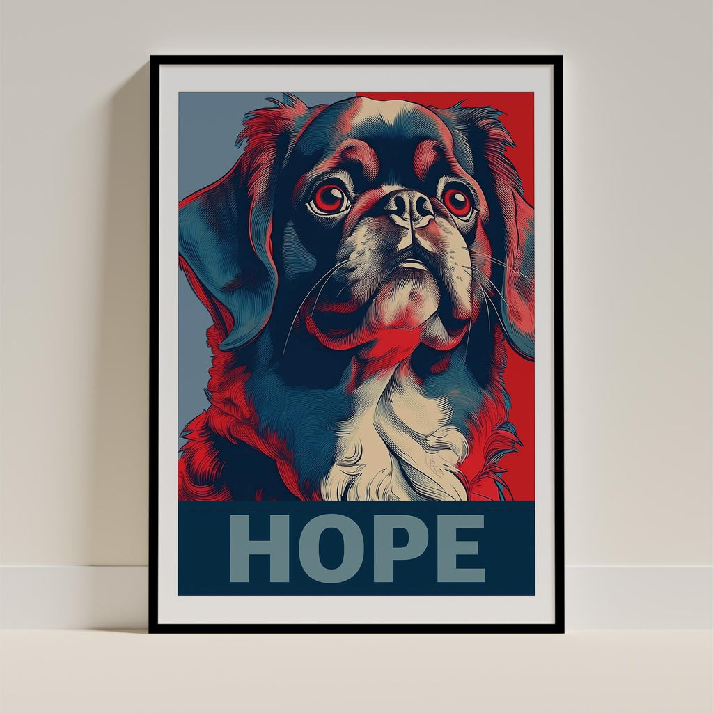 Pekingese HOPE Series Inspired by the Obama Poster image 11