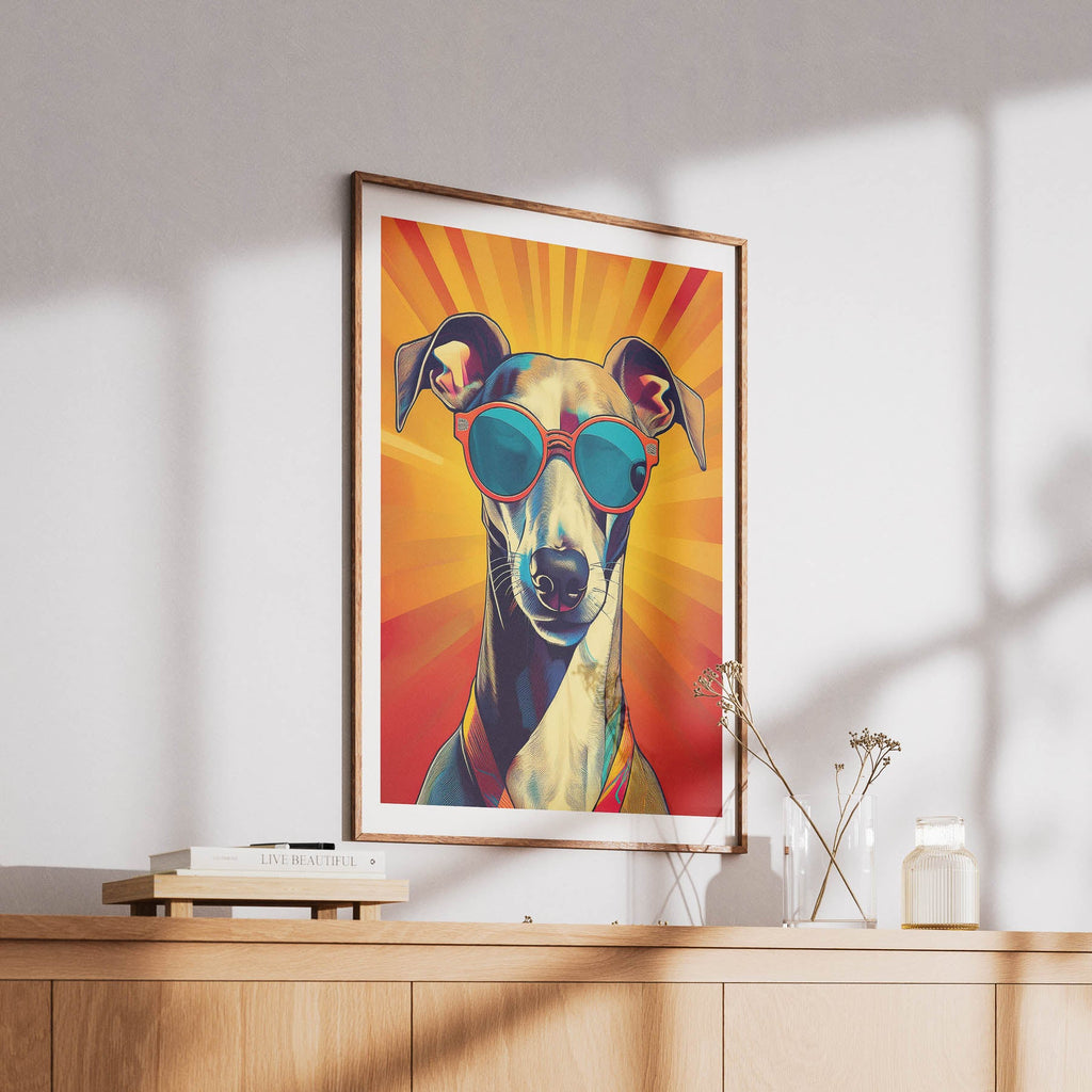 Grayhound In Colourful Sunnies 1 image 6