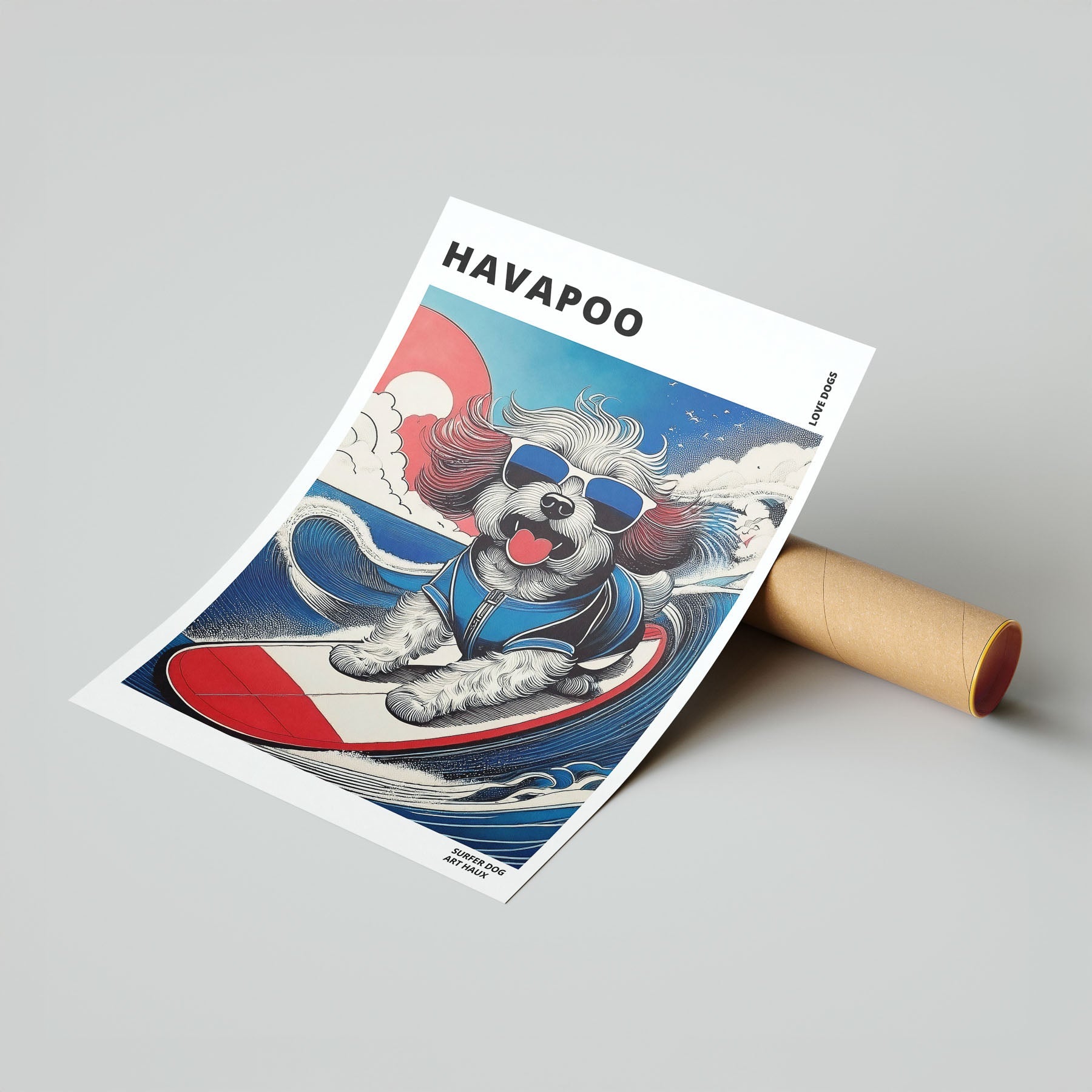Havapoo Hokosai Surfer Dogs 1 image 7