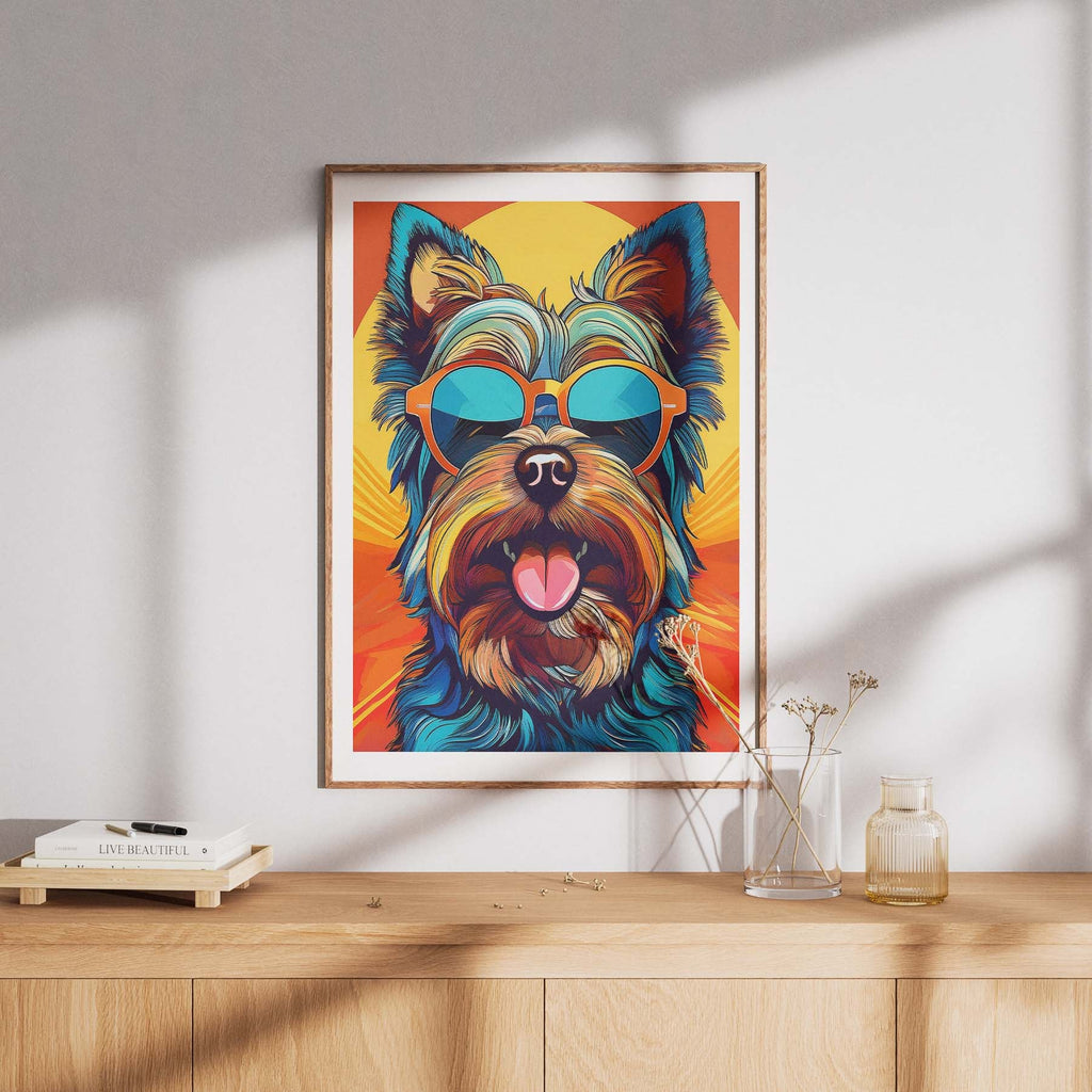Yorkshire Terrier In Colourful Sunnies 1 image 8