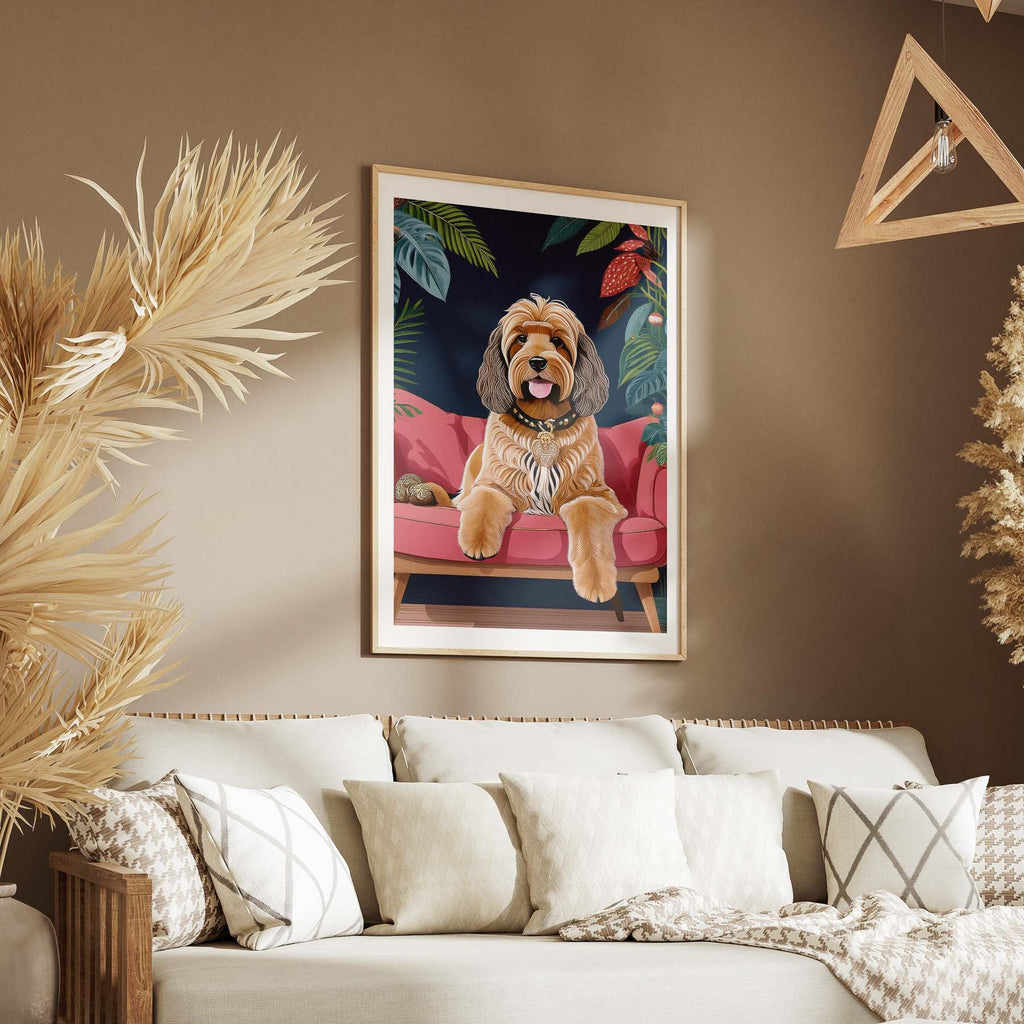 Cavoodle Just Lounging Around image 5