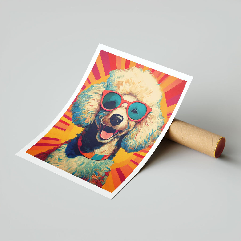 Poodle In Colourful Sunnies 1 image 7