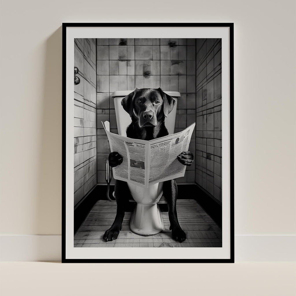 Labrador Retriever Toilet Humour Dog Series 1 image 0