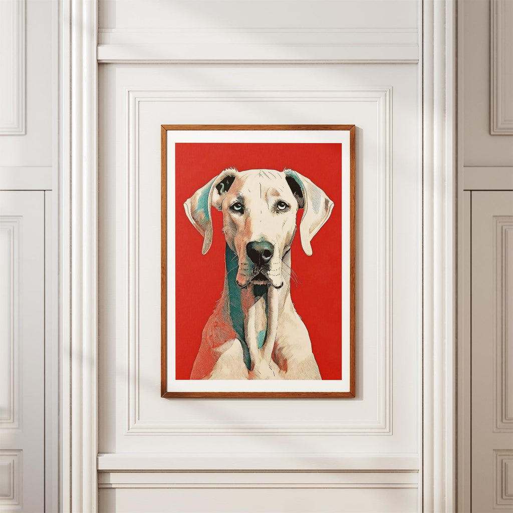 Great Dane Red Dog Series image 3