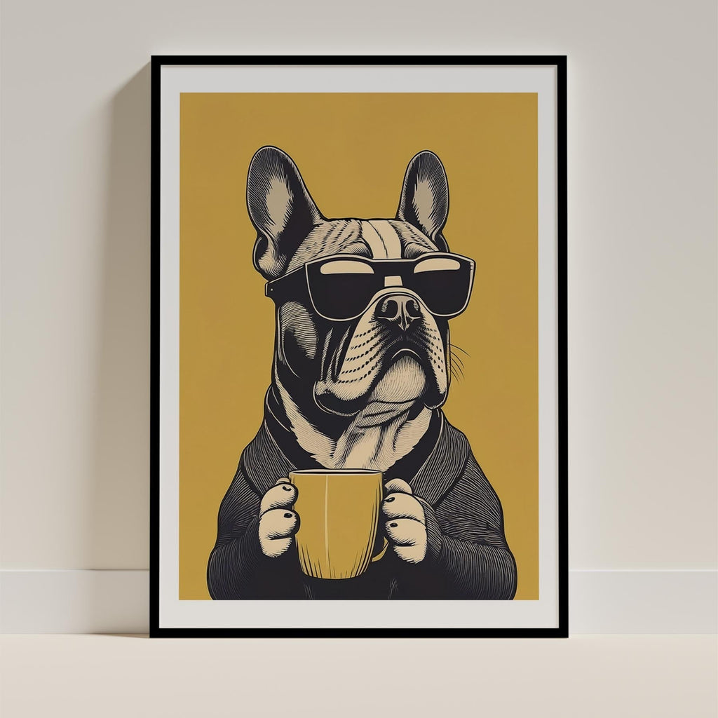 Bulldog Chillin Coffee Dog image 11