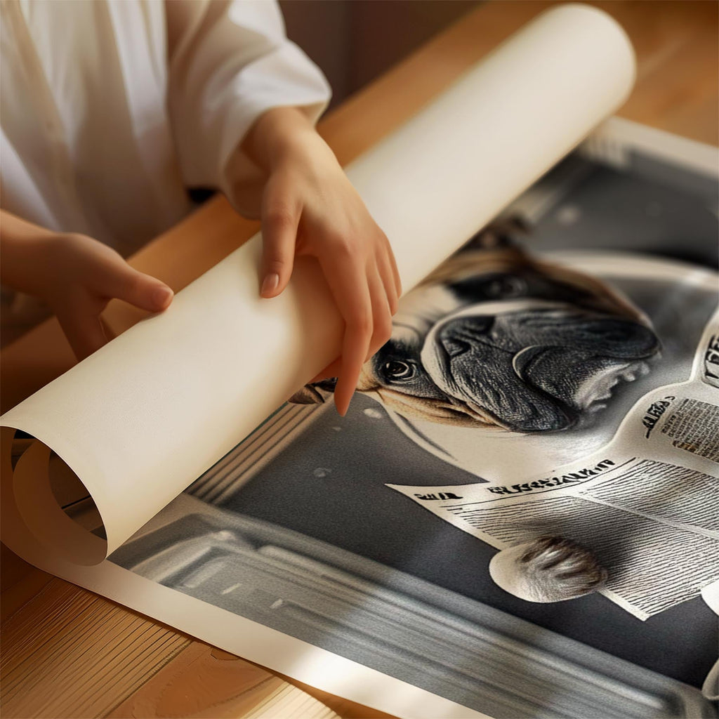 Bulldog Toilet Humour Dog Series 9 image 1