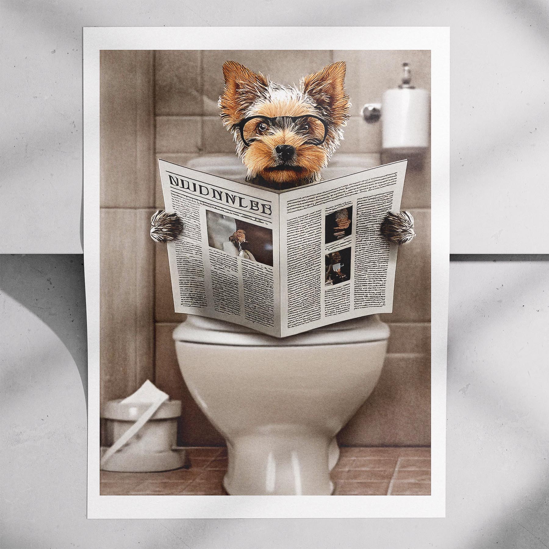 Australian Terrier Toilet Humour Dog Series 2 image 7