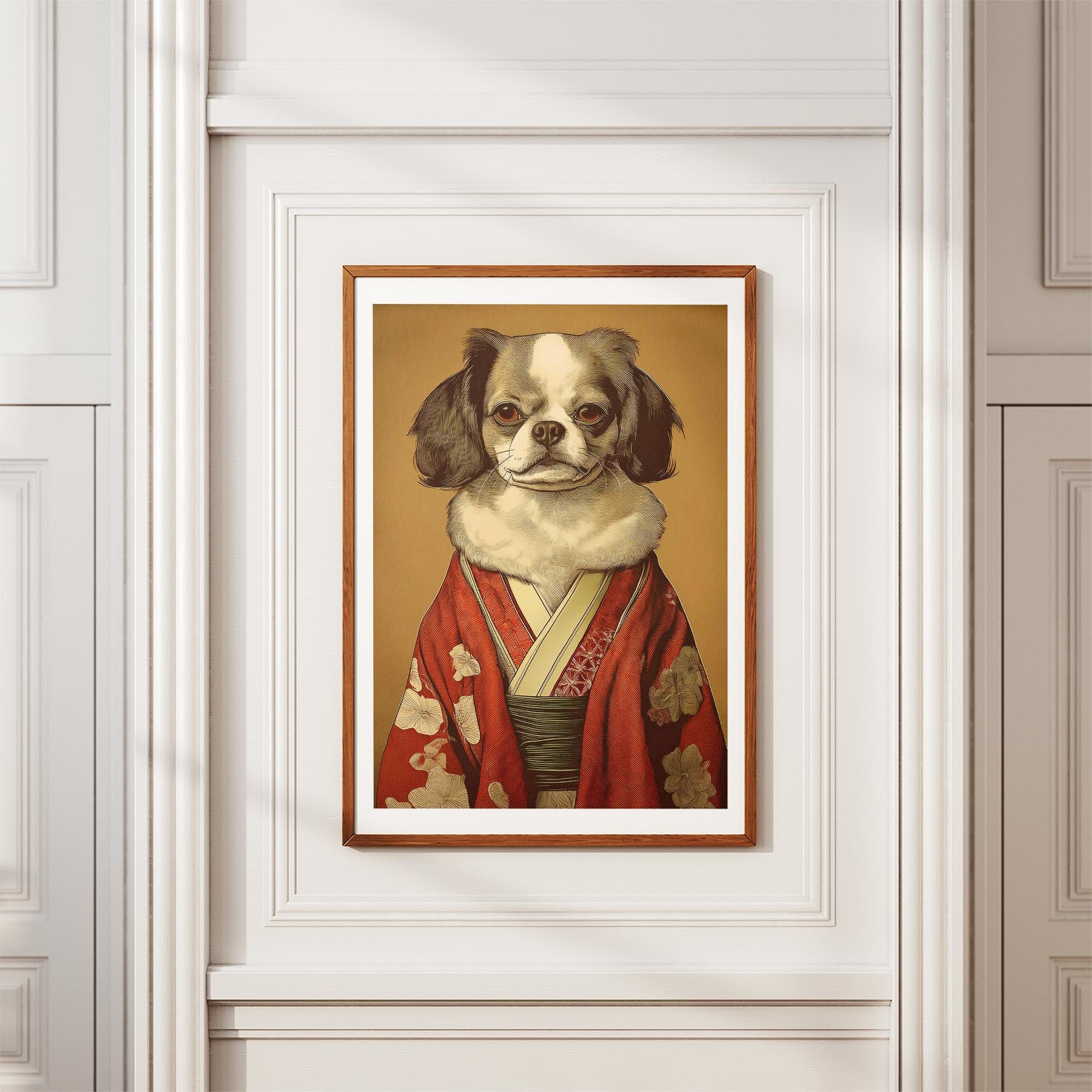 Japanese Chin Japanse Kimono Dog Series image 3