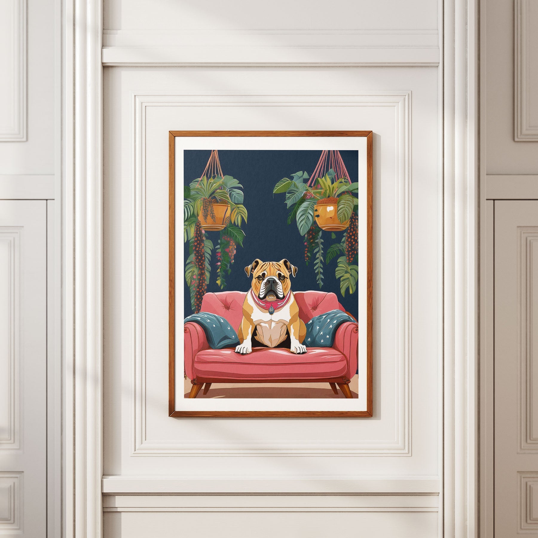 Bulldog Just Lounging Around image 2