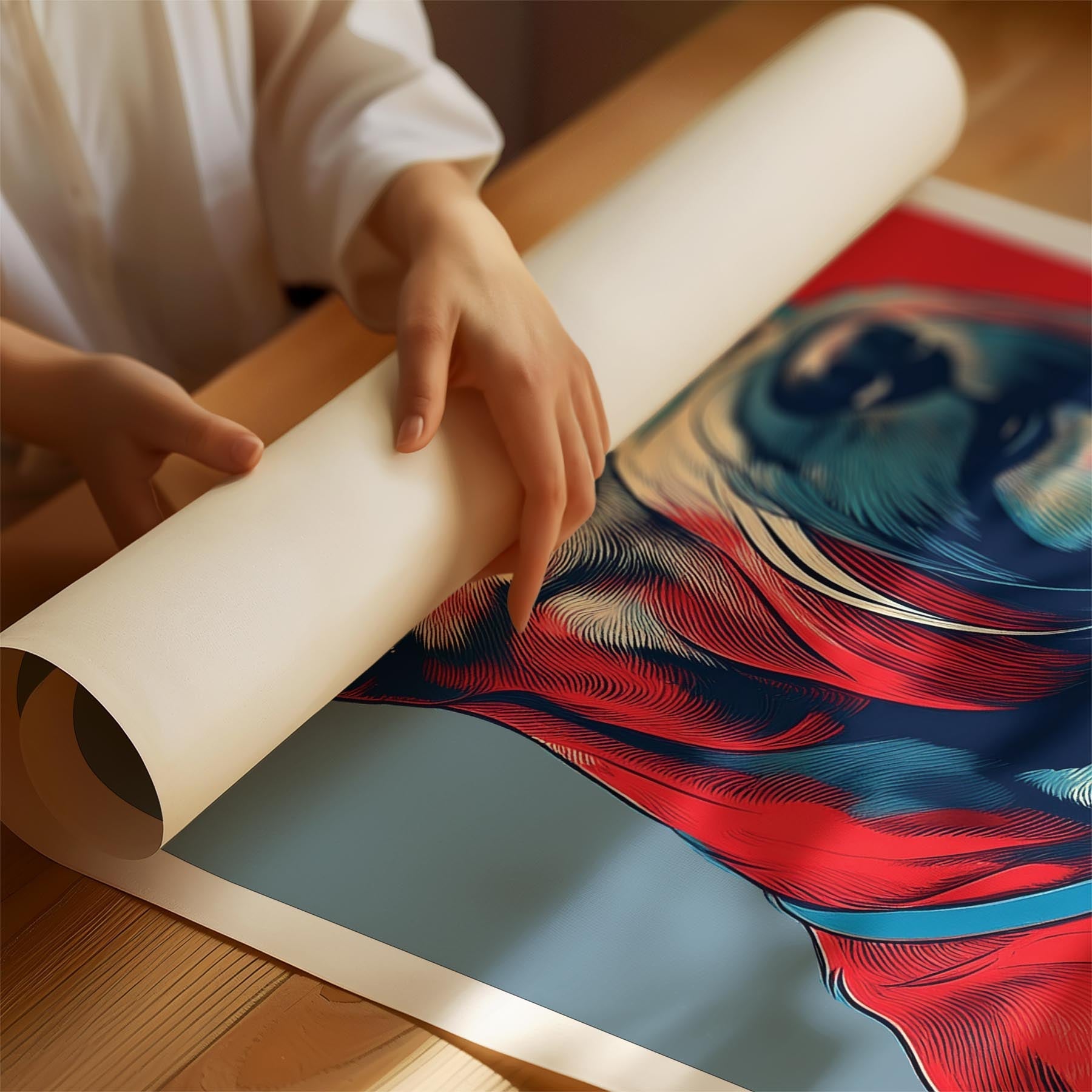 Scottish Terrier HOPE Series Inspired by the Obama Poster image 1