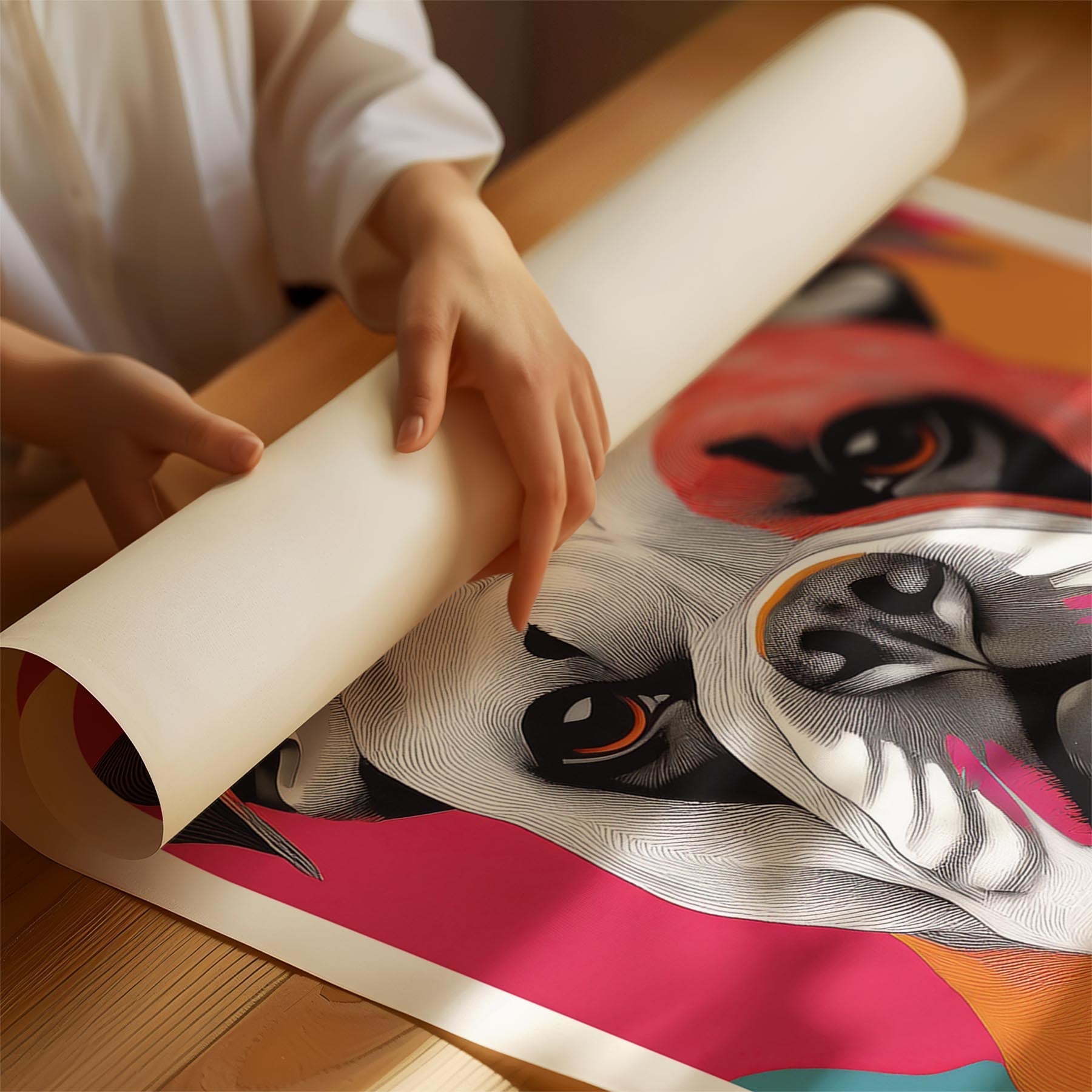 Bulldog Modern Pop Dog Series image 1