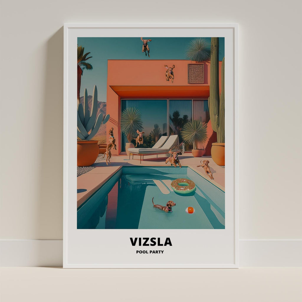 Vizsla Pool Party image 11