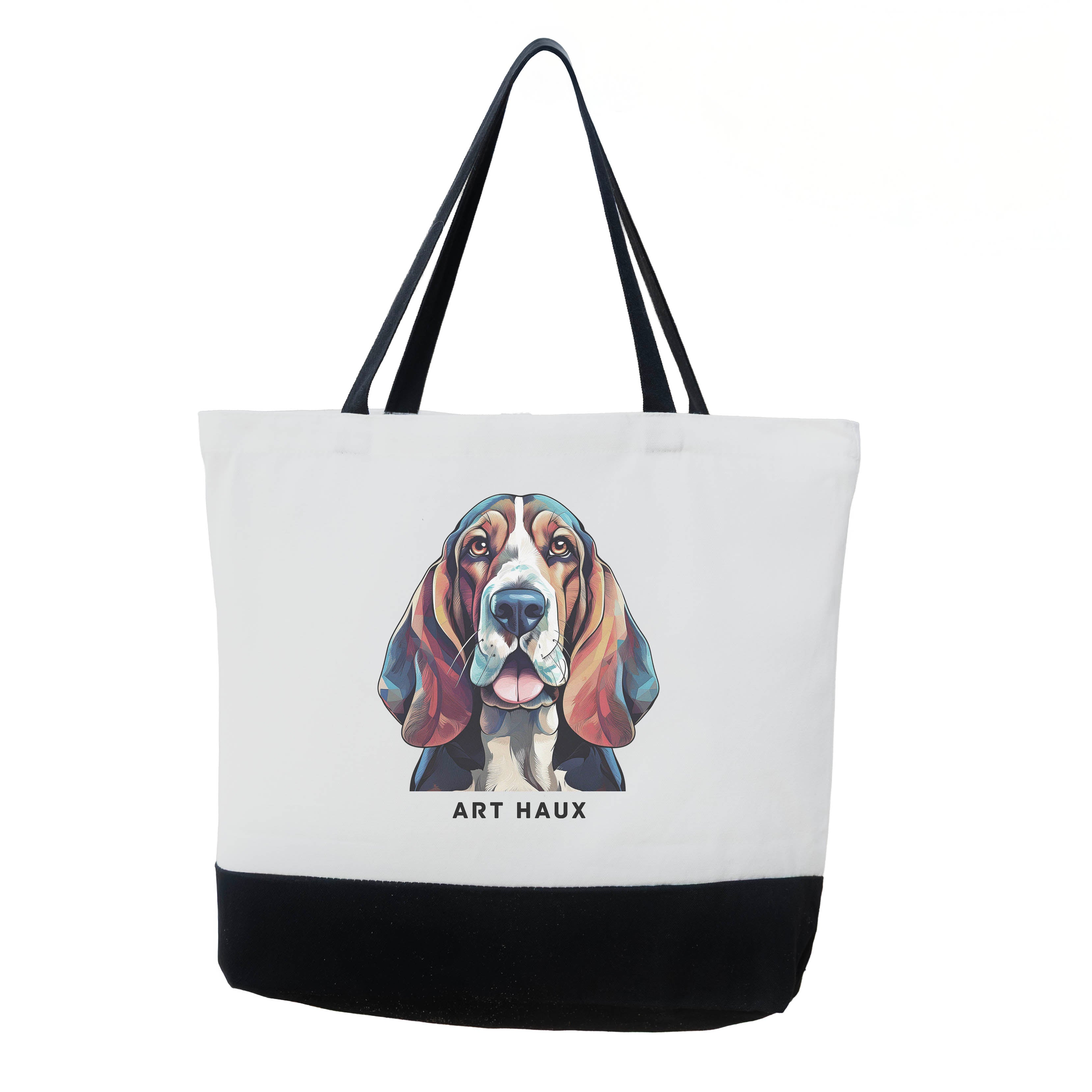 Basset Hound Chic Graphic Art Bag image 0