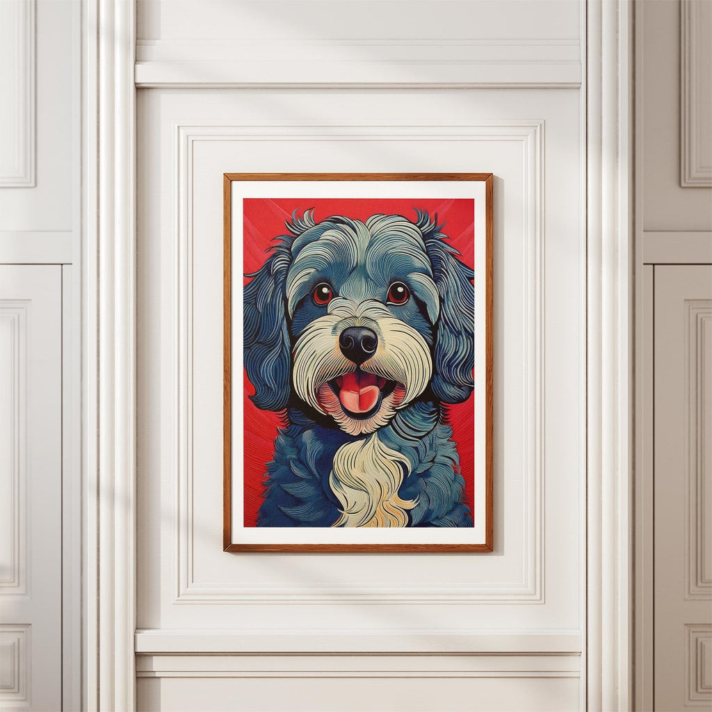 Havanese Hokusai Japanese Inspired Dog Series image 3