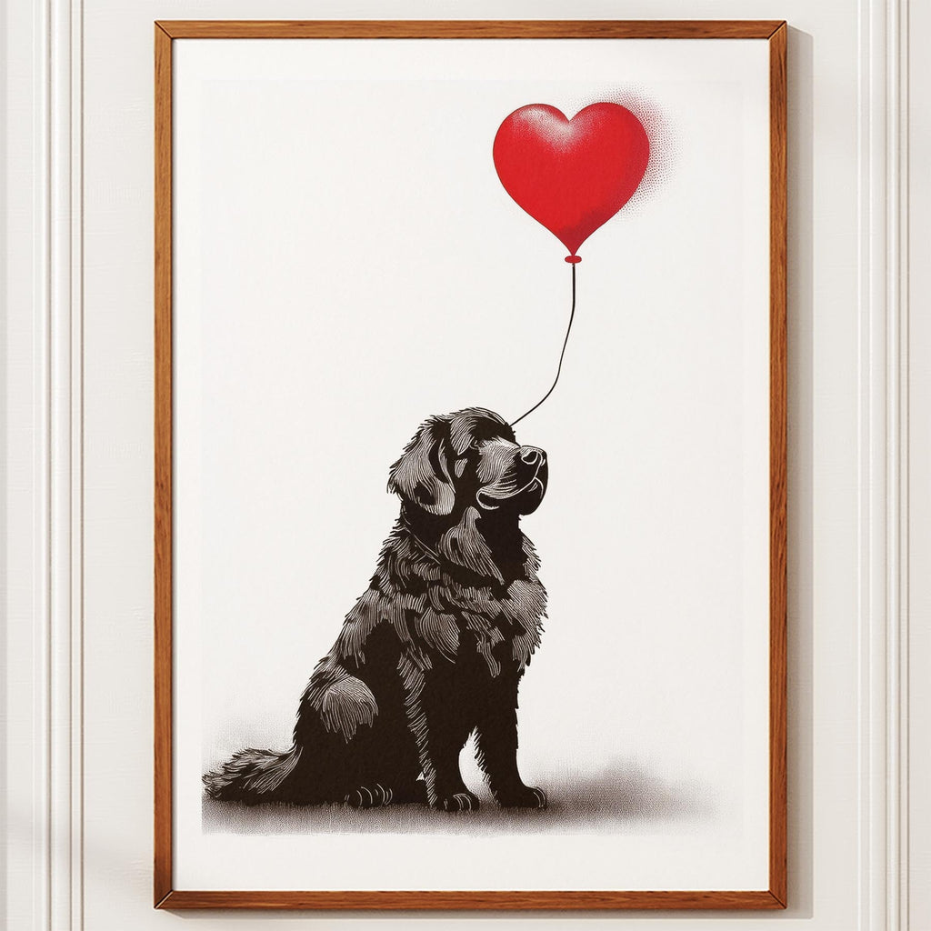 Newfoundland DOGSY Series inspired by the Art of Banksy image 10