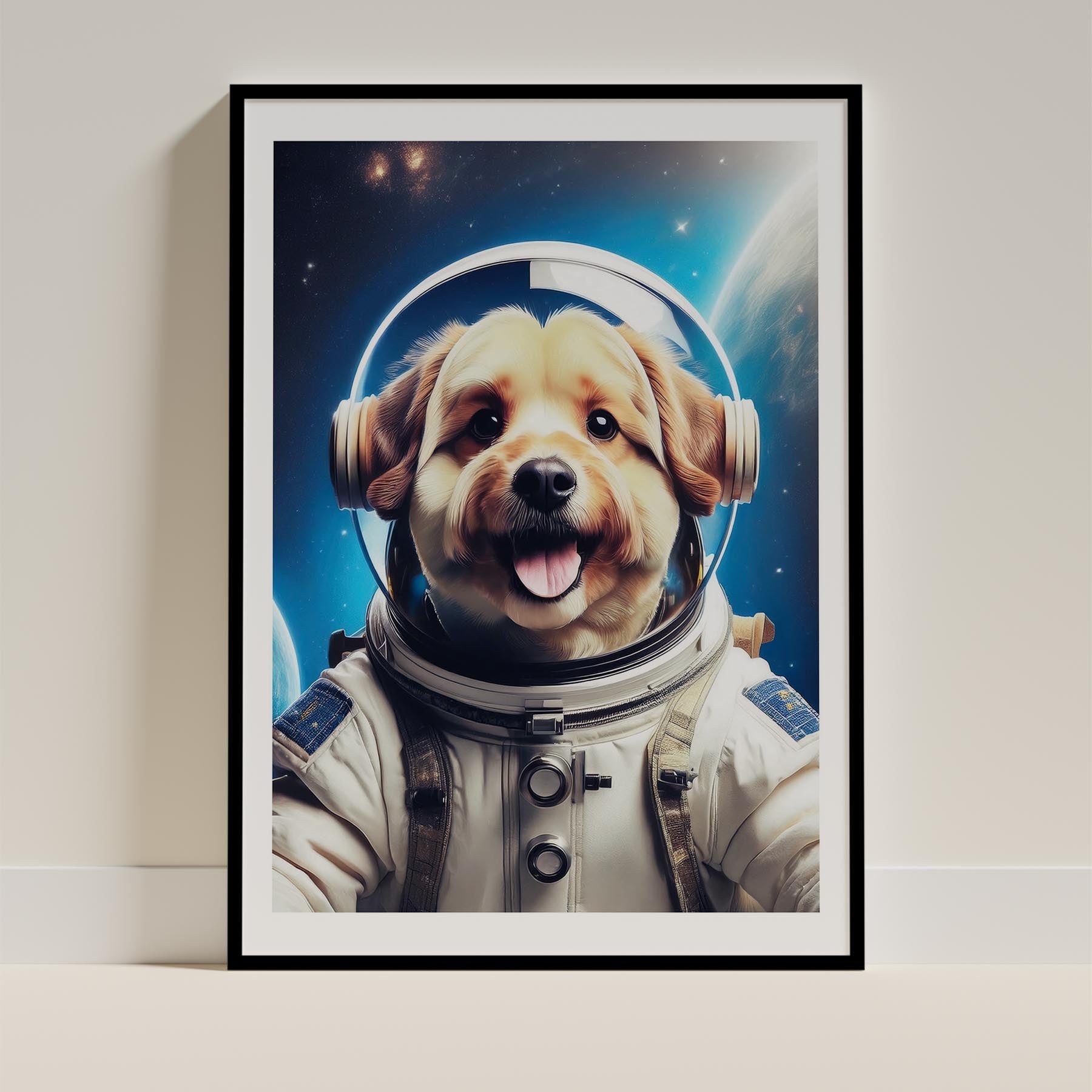 Coton de Tulear Astronaut Dog Series image 11