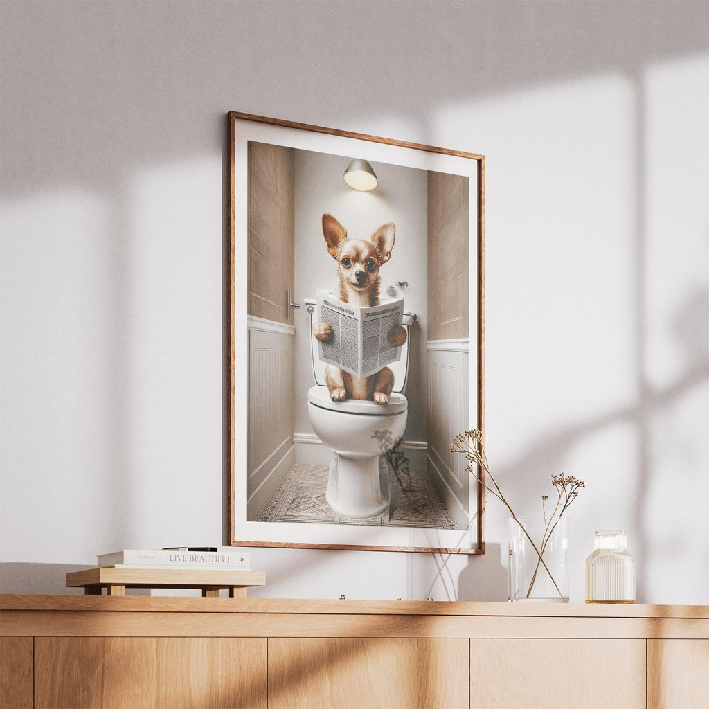 Chihuahua Toilet Humour Dog Series 2 image 5