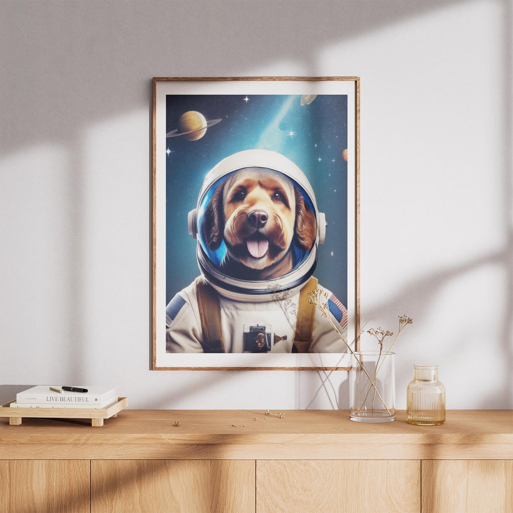 Spanish Water Dog Astronaut Dog Series image 8