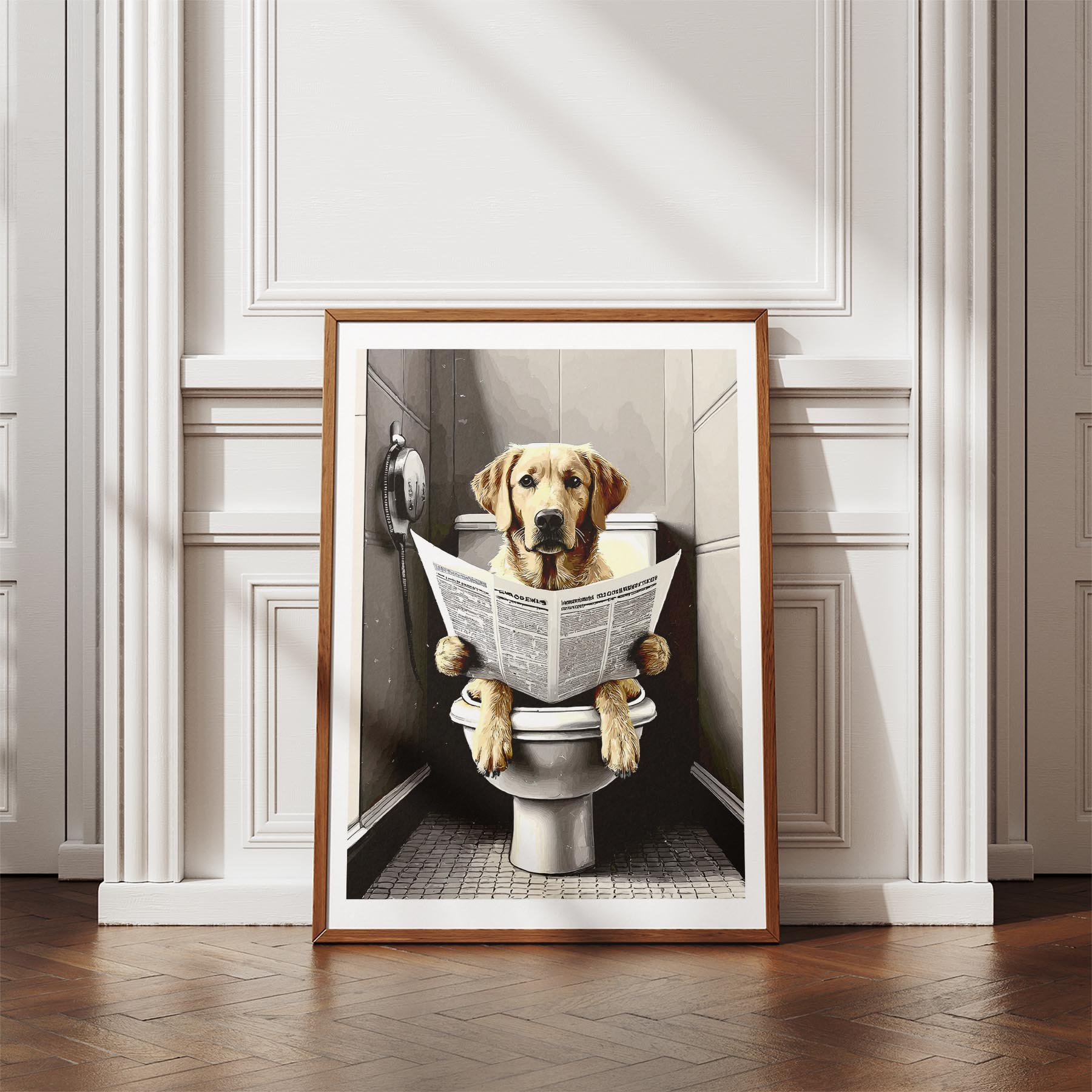 Labrador Retriever Toilet Humour Dog Series 3 image 4