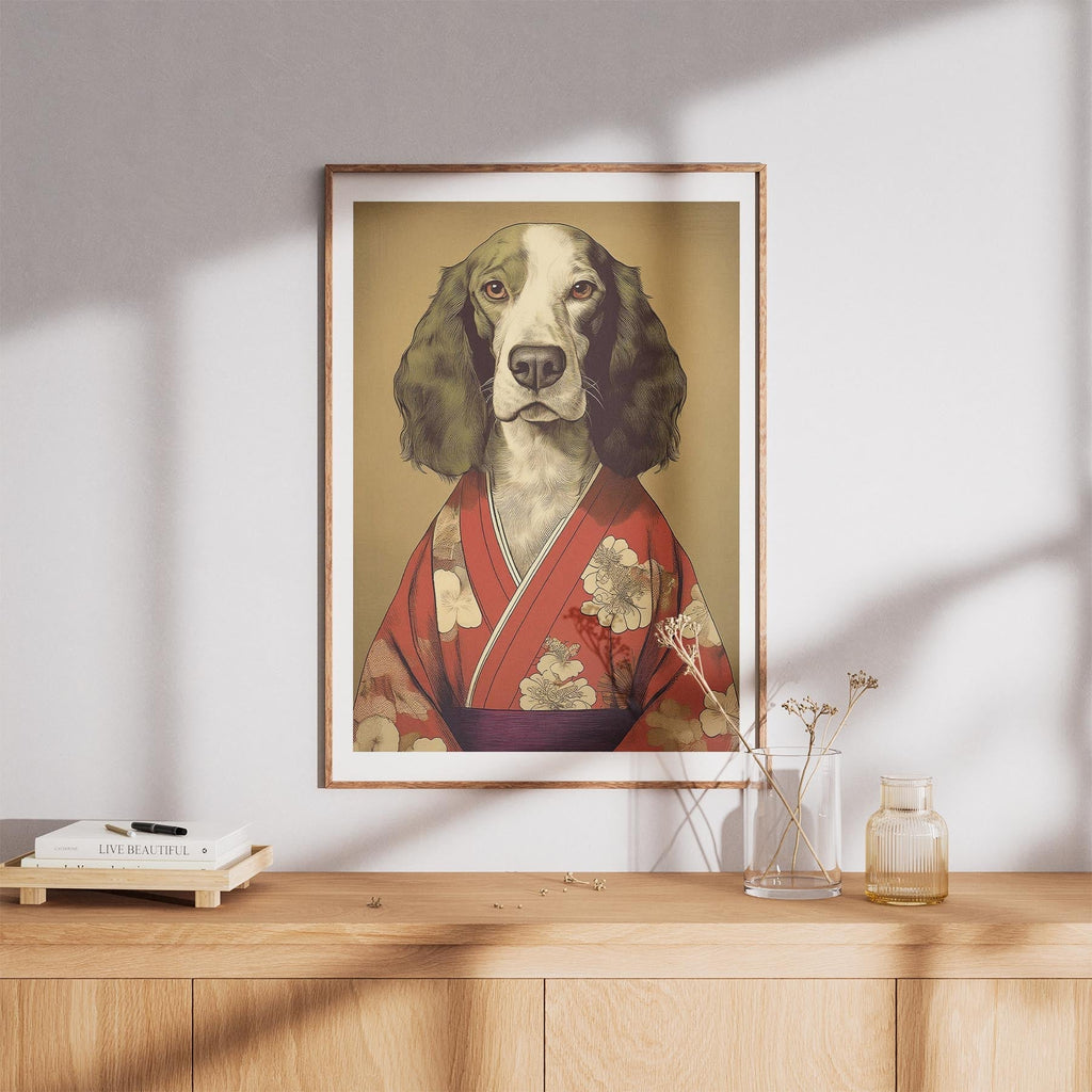 Irish Setter Japanse Kimono Dog Series image 8