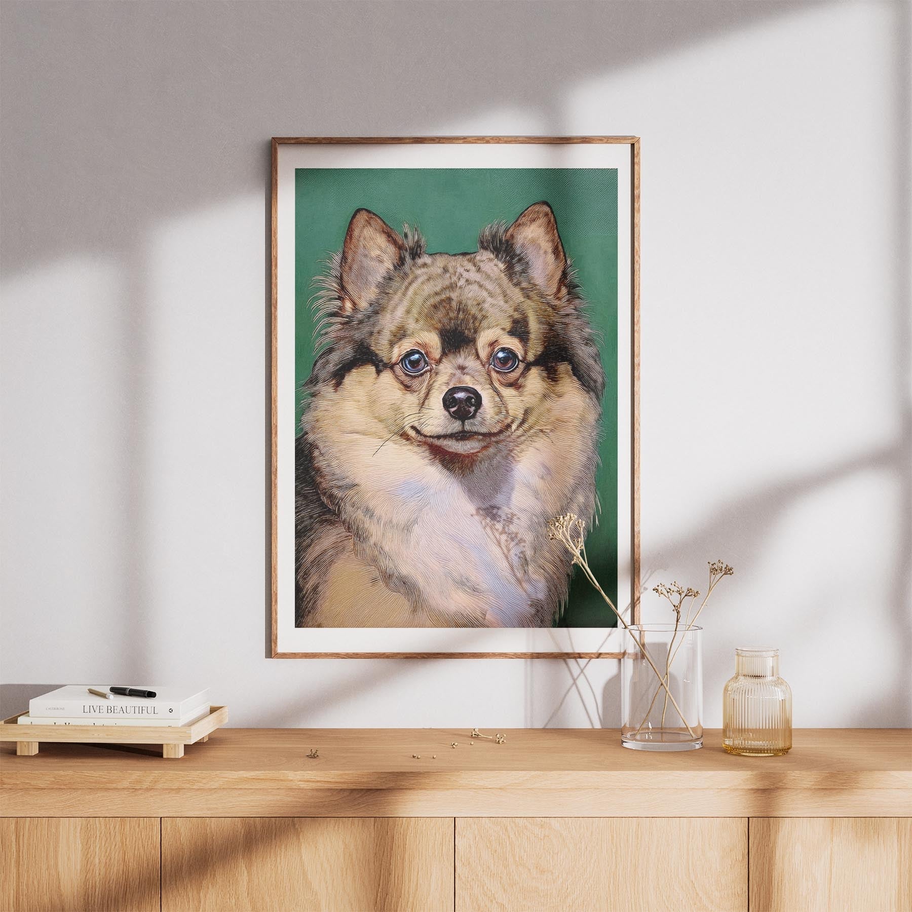 Pomeranian Green Painted Series image 8