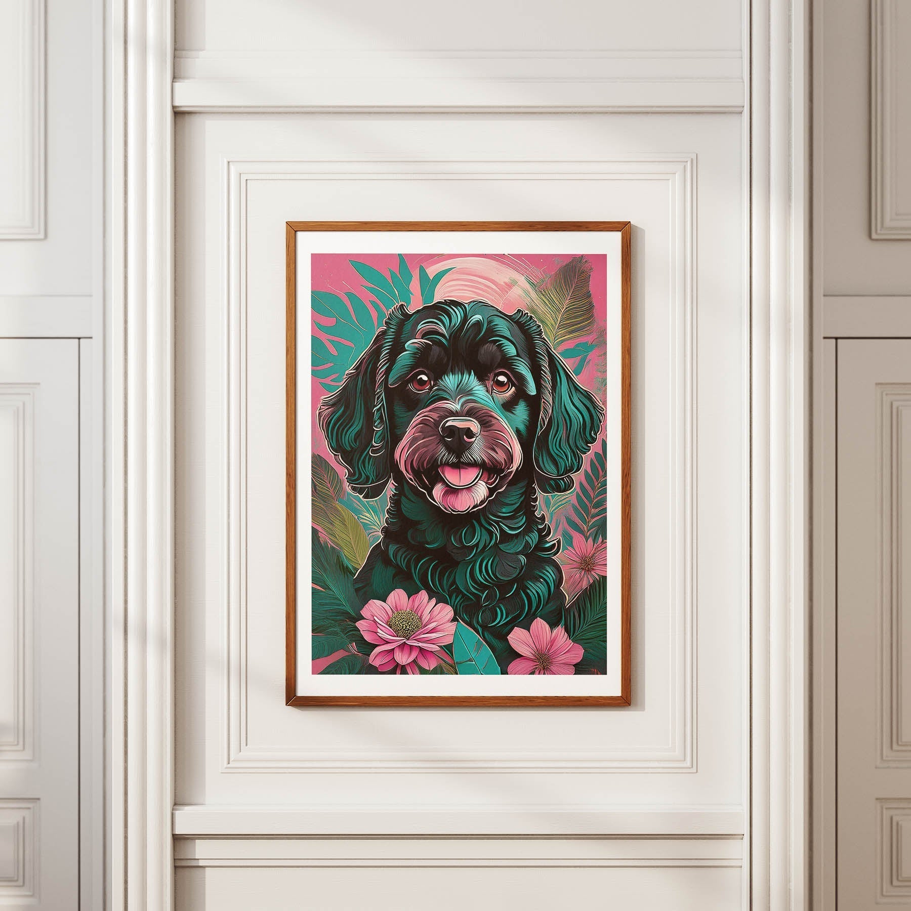 Cavoodle 3 Flowery Dog image 3