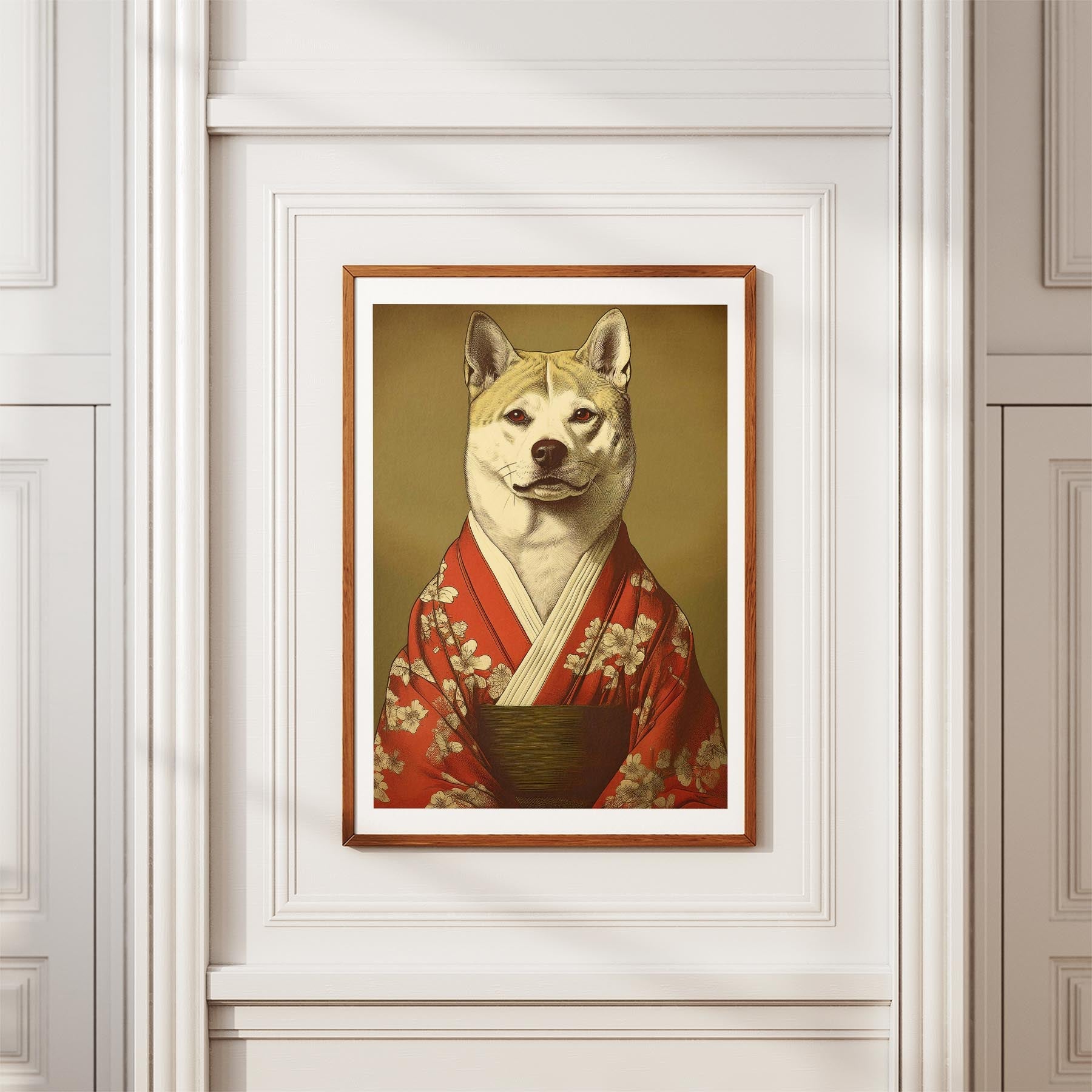 Akita Inu Japanse Kimono Dog Series image 3