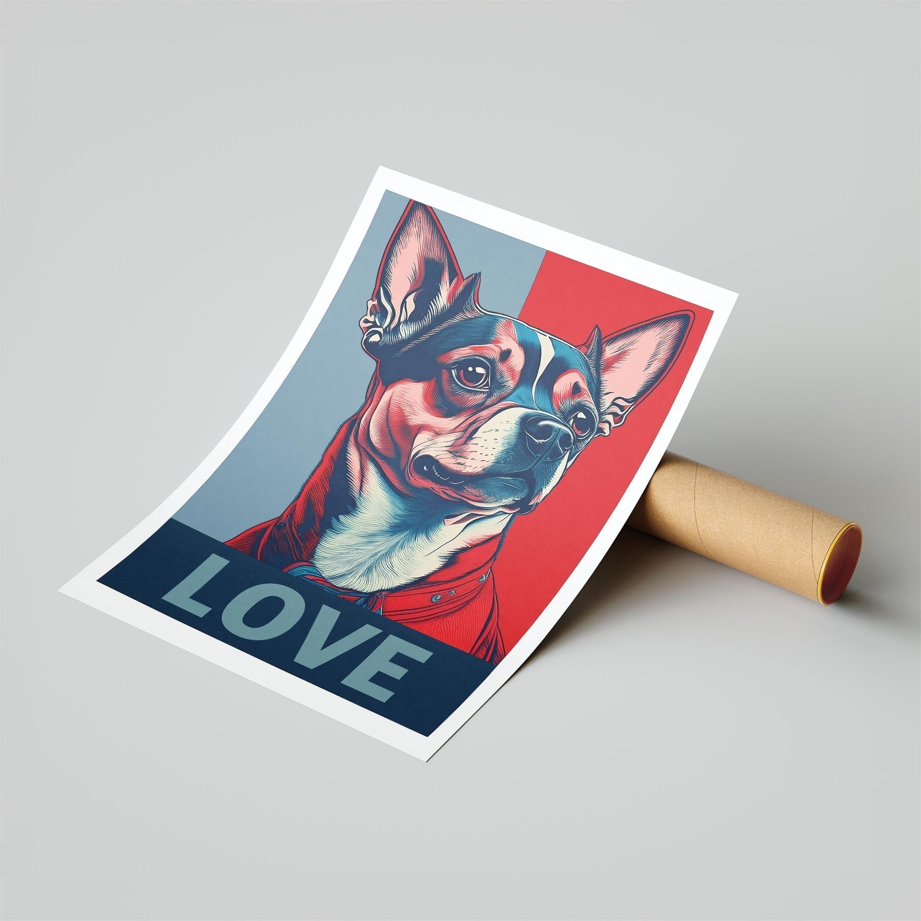 Chihuahua LOVE Series Inspired by the Obama Poster image 6