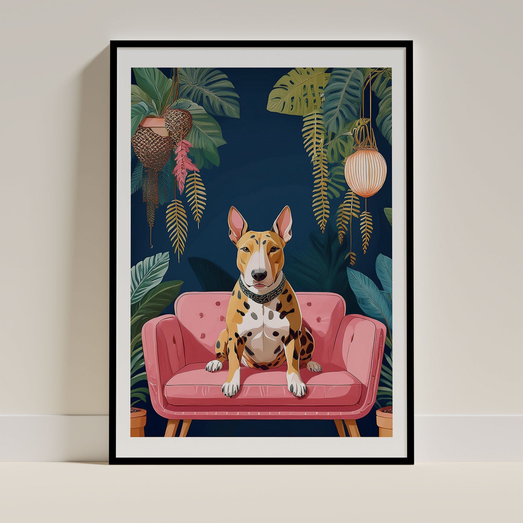 Bull Terrier Just Lounging Around image 0