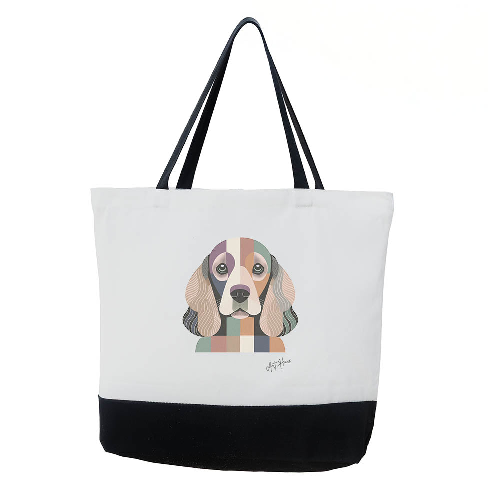Cocker Spaniel Vintage Chic Graphic Bag image 0
