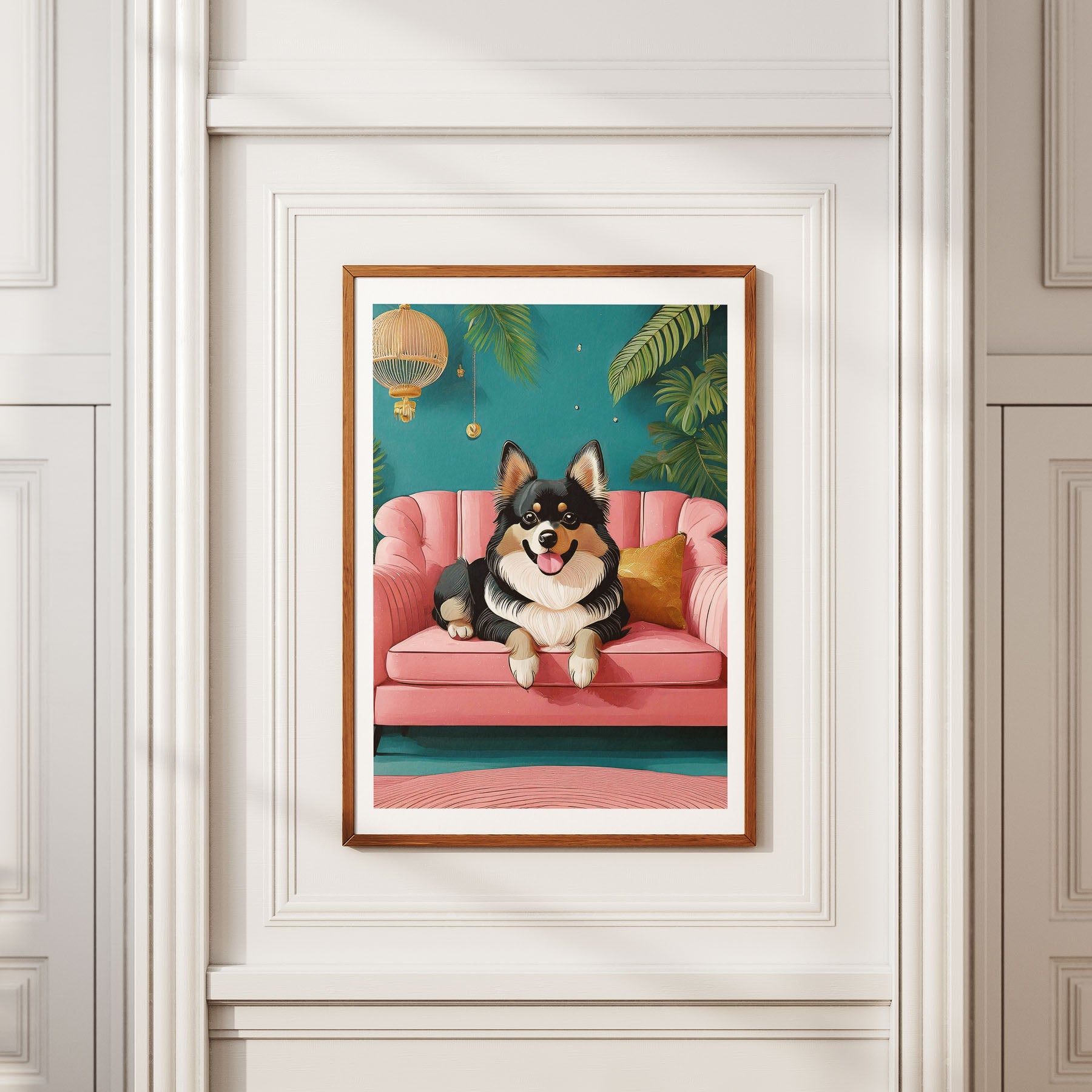 German Spitz  Just Lounging Around image 2