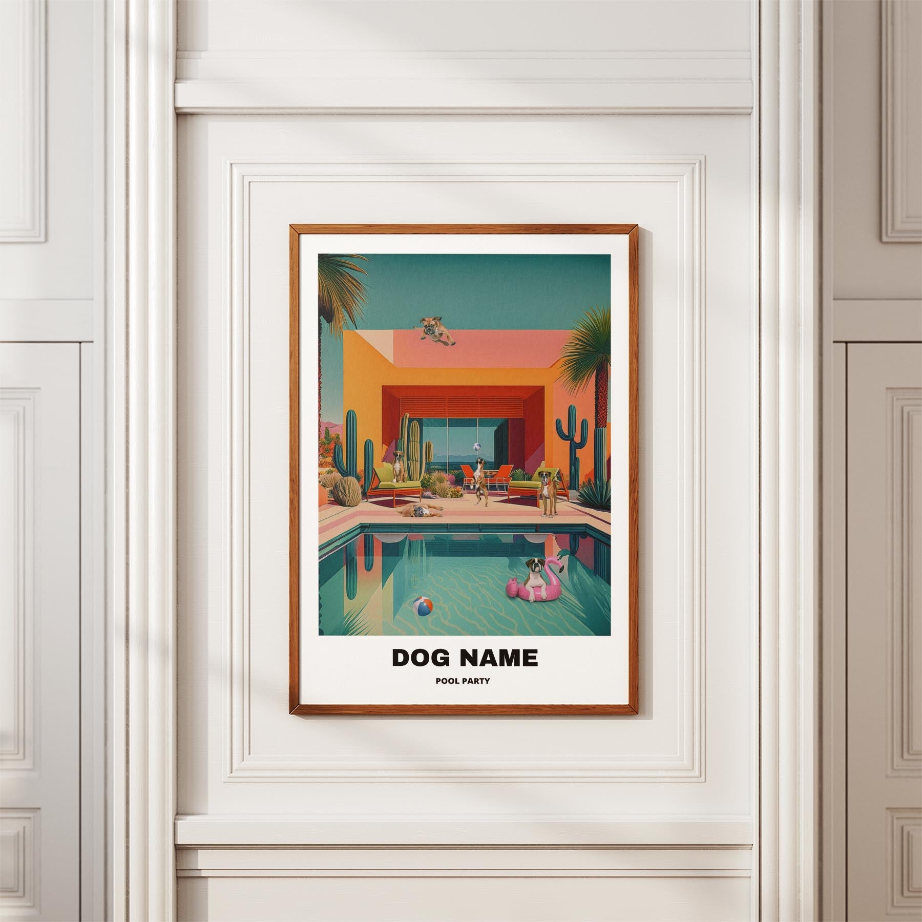 Boxer Custom Pool Party WITH TEXT image 3