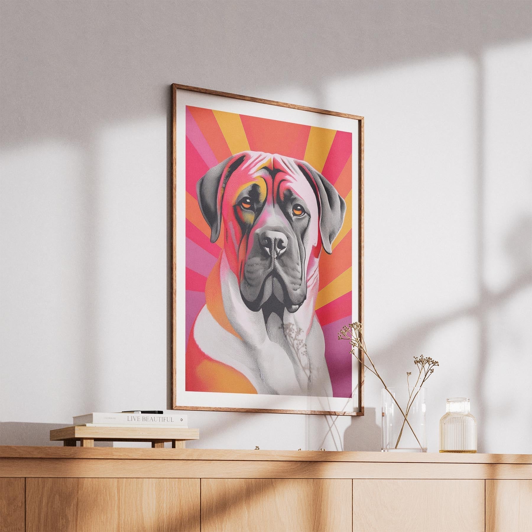 Mastiff Modern Pop Dog Series image 5