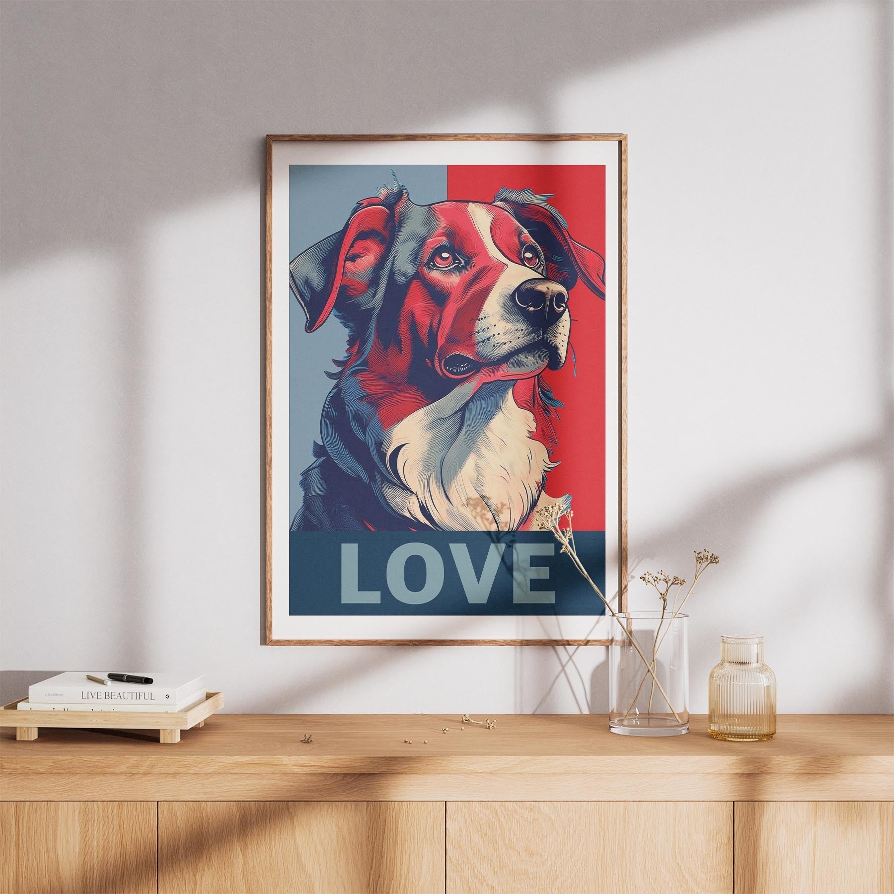 Border Collie LOVE Series Inspired by the Obama Poster image 8
